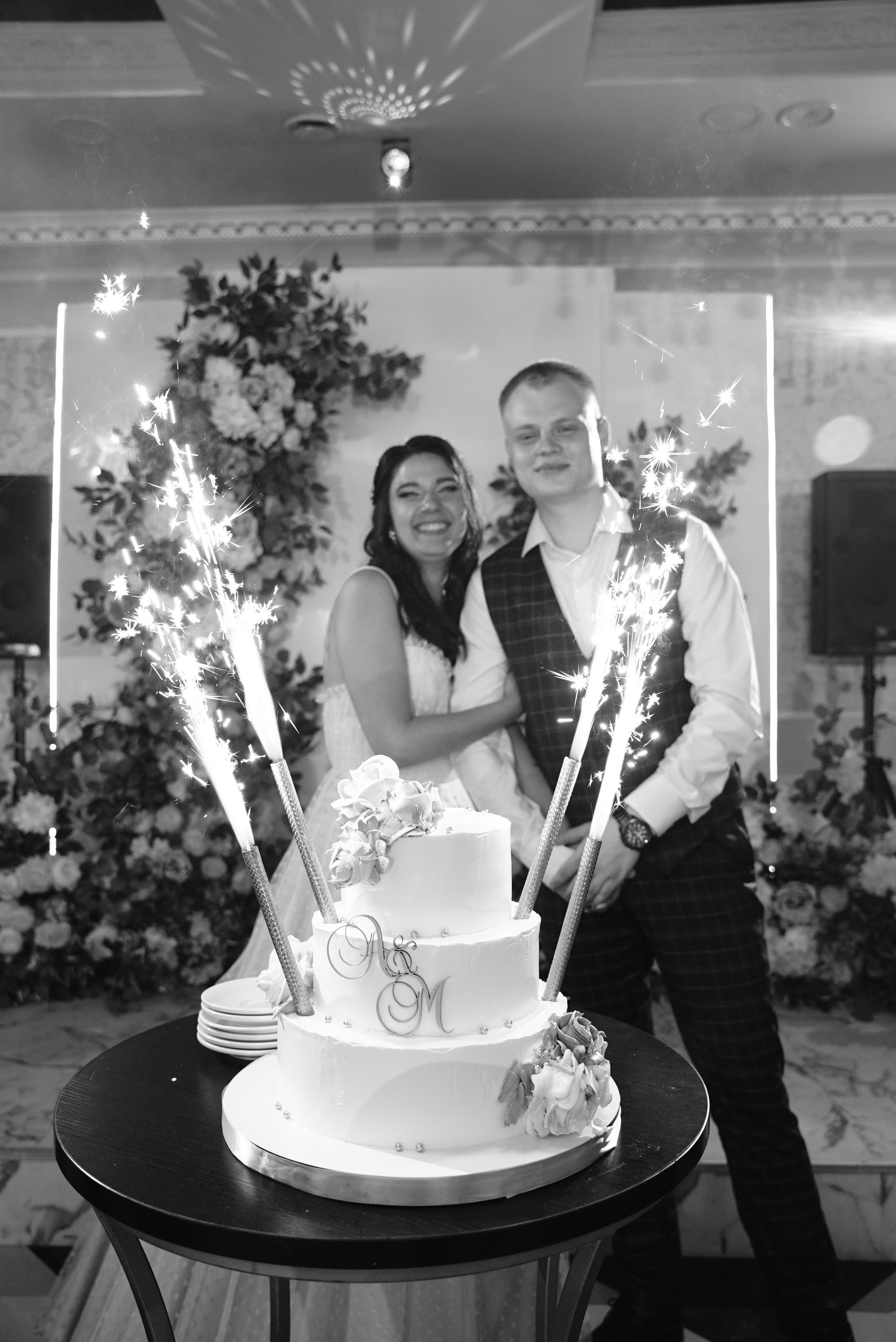 Антон и Маргарита чб. Свадебный фотограф в Самаре Анна Ковалева