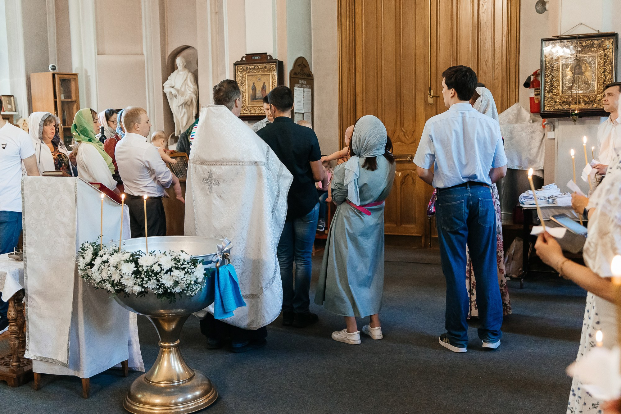 Таинство крещения Дмитрия (28 мая 2023). Свадебный и семейный фотограф Крамар Наталья