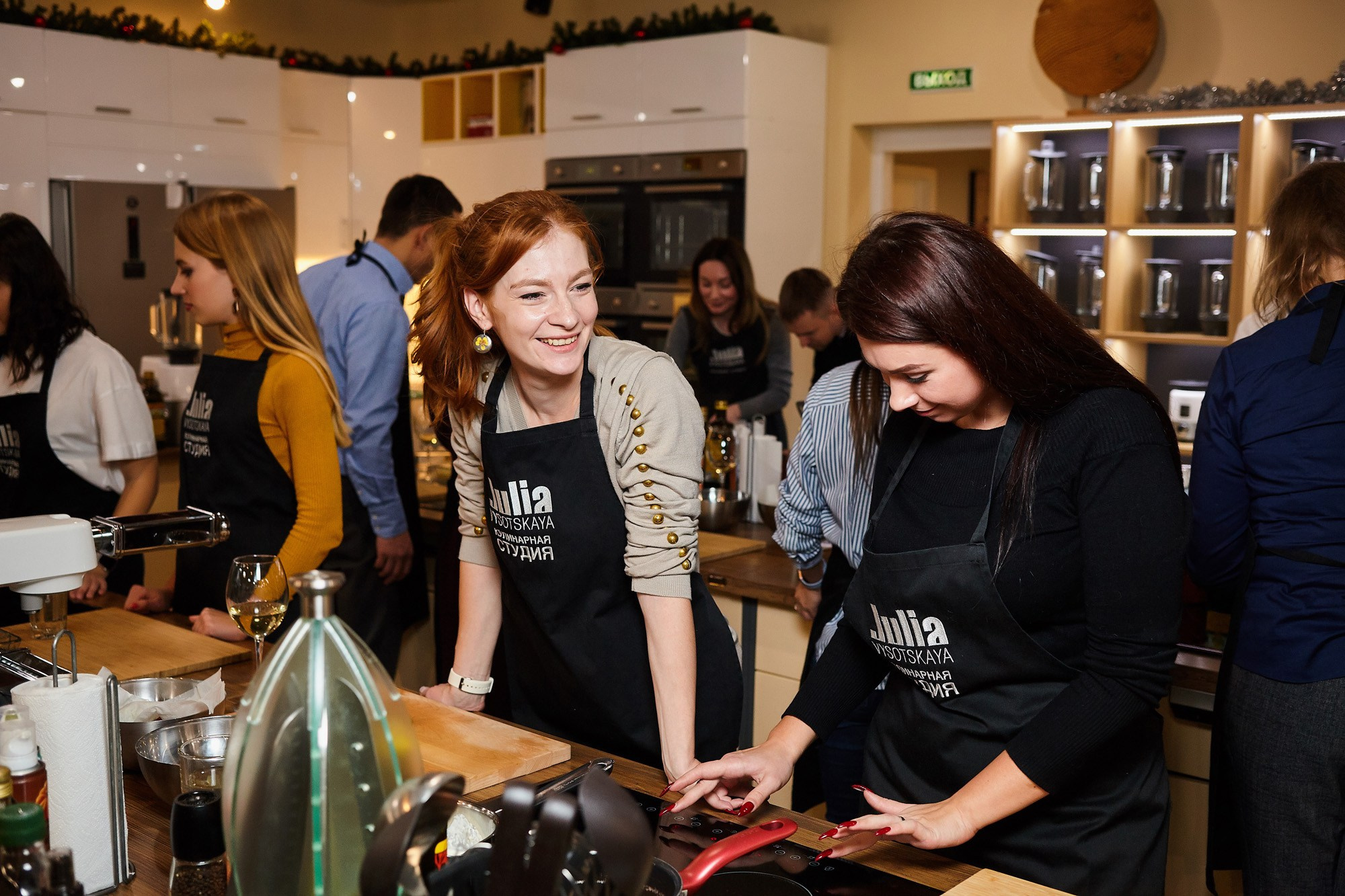 Кулинарный тимбилдинг. Профессиональный портретный фотограф в Москве Владимир Глаголев
