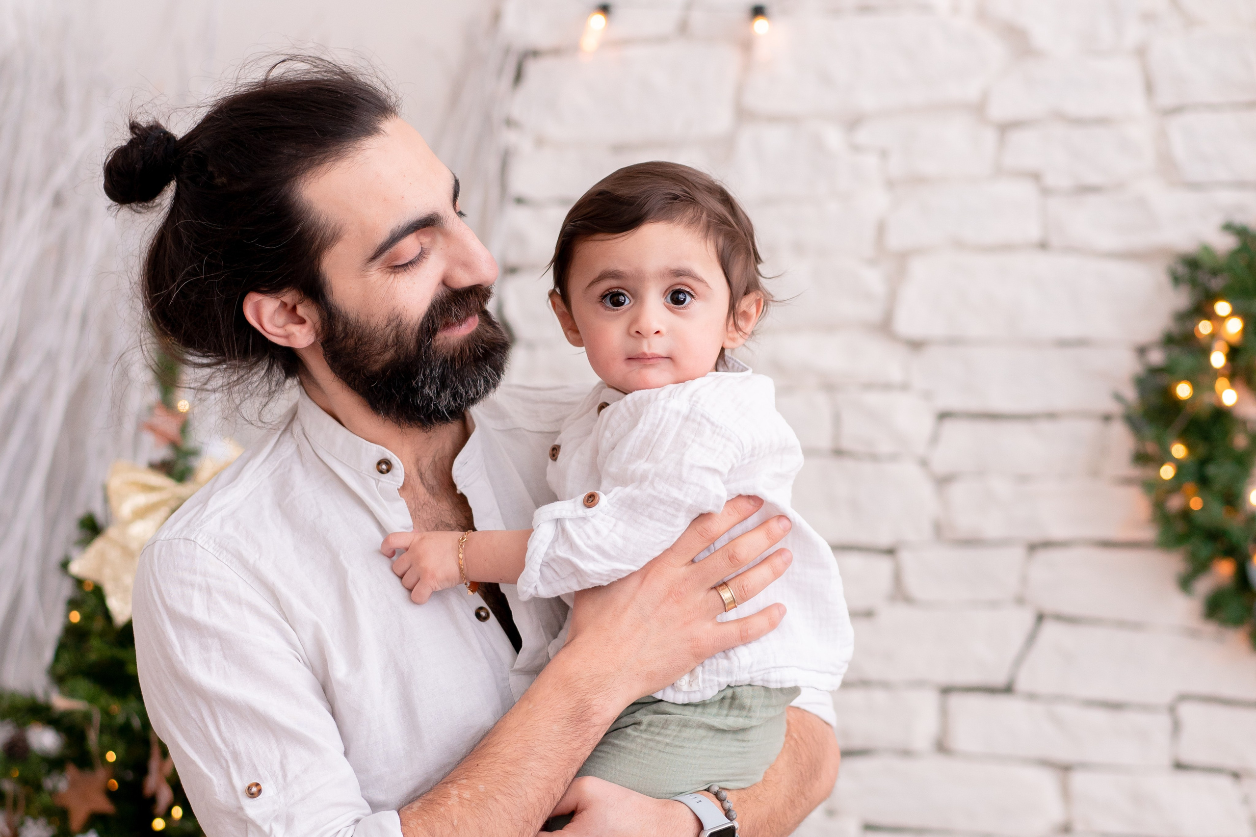 Новогодняя семейная фотосессия. Детская, семейная фотостудия в Санкт-Петербурге