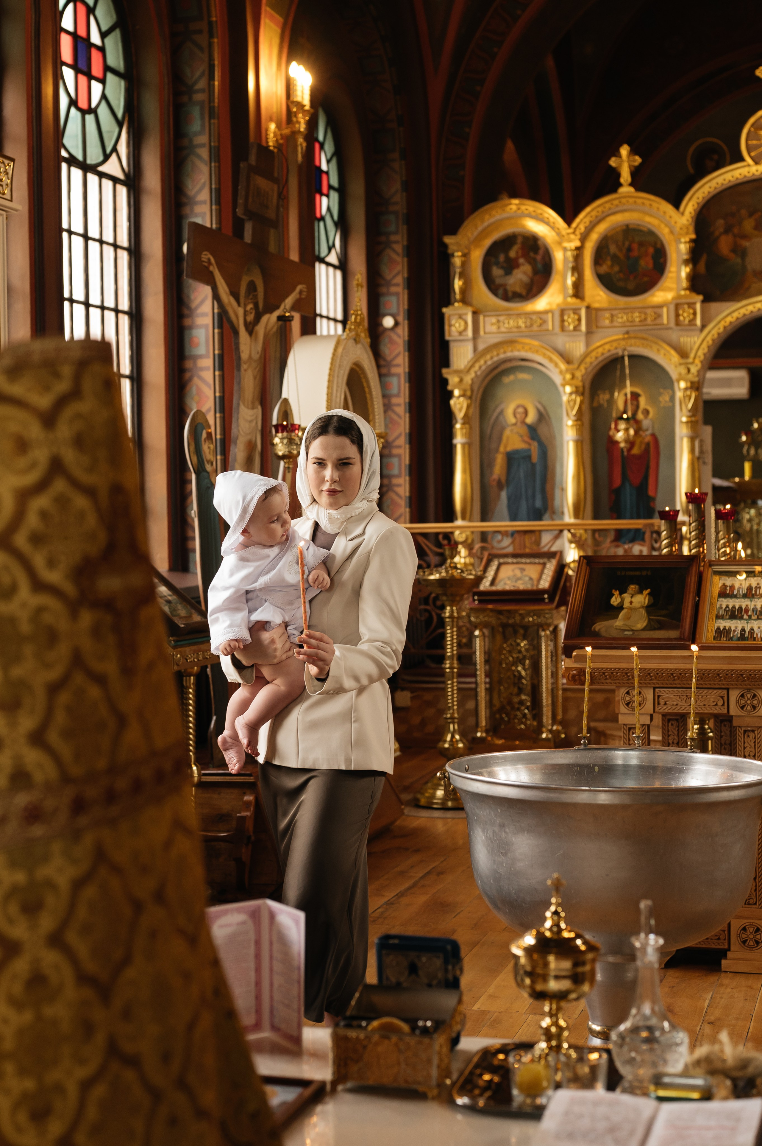 Таинство крещения. Свадебный и семейный фотограф в Краснодаре Алина Мельник