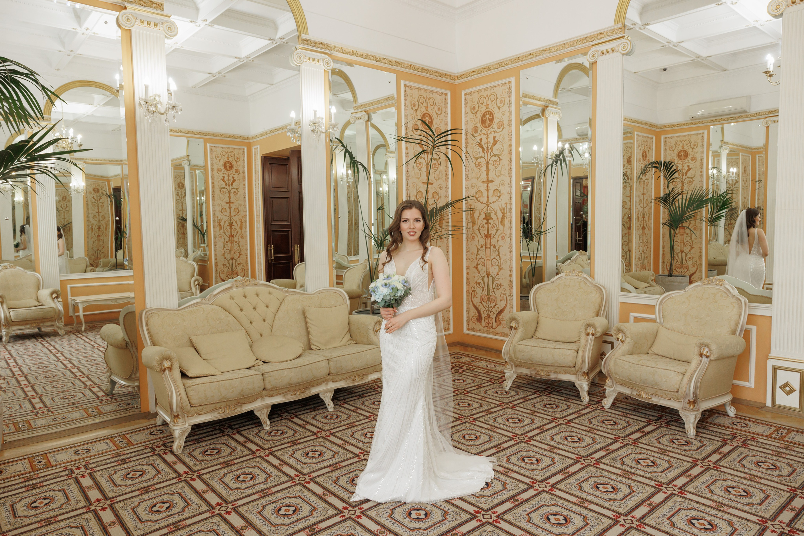 Даша и Дима, Грибоедовский ЗАГС. Свадебный и репортажный фотограф (Москва, Королев и другие)