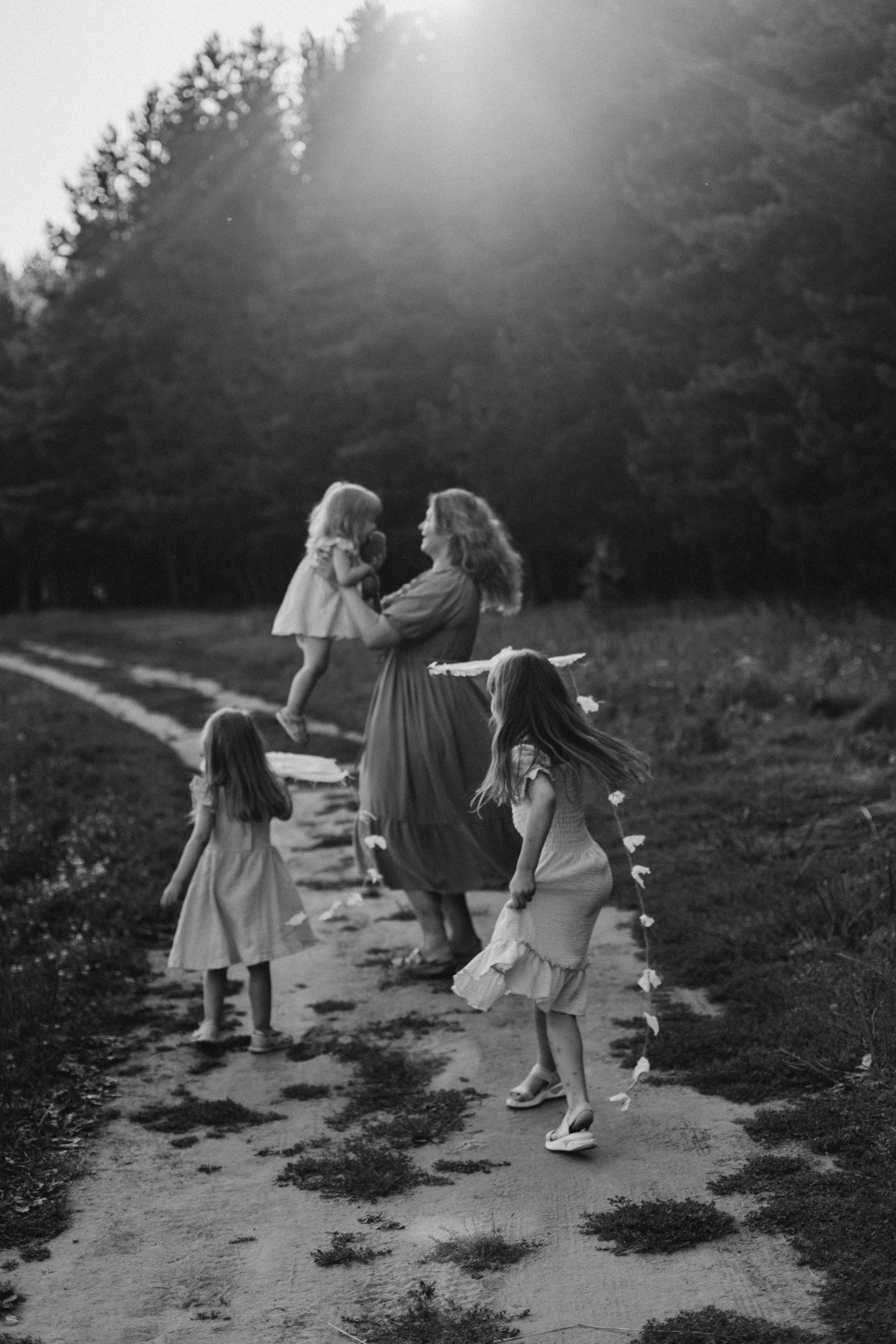 Лена и три принцессы. Семейный фотограф Москва Ирина Малышева