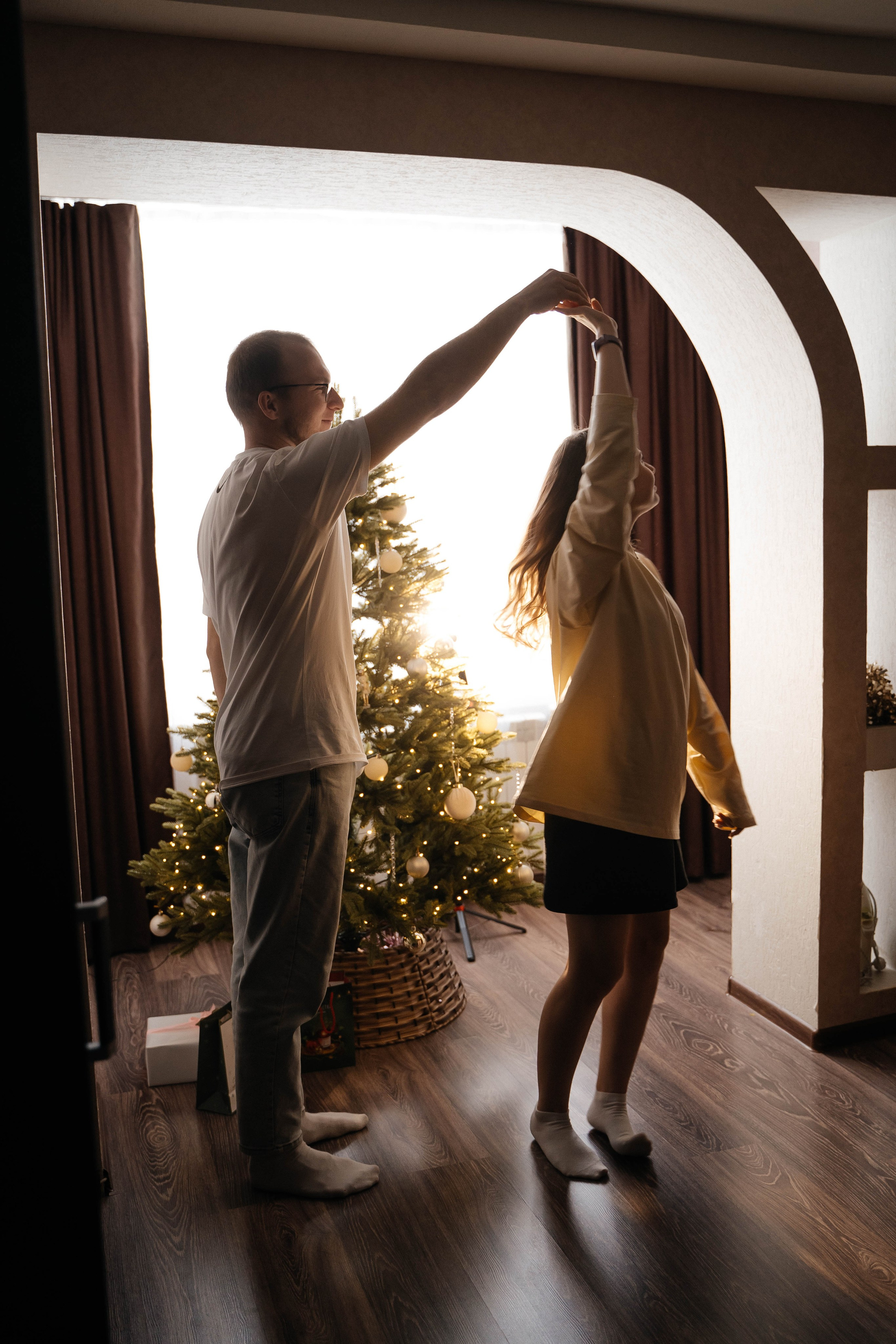 Данил и Лёля — в Новый год вдвоем. Свадебный и семейный фотограф