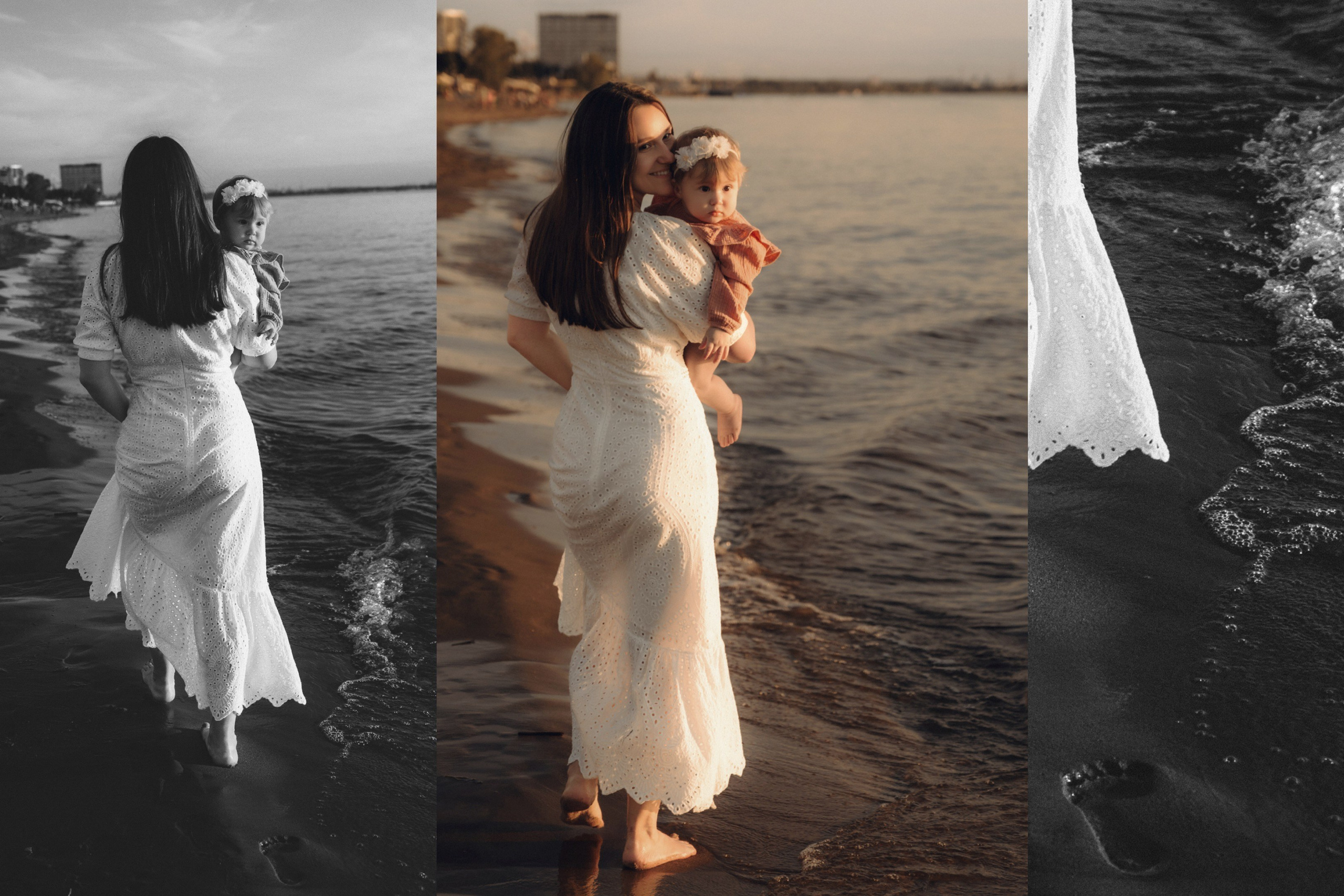 Следы на песке. Семейный и свадебный фотограф в Самаре