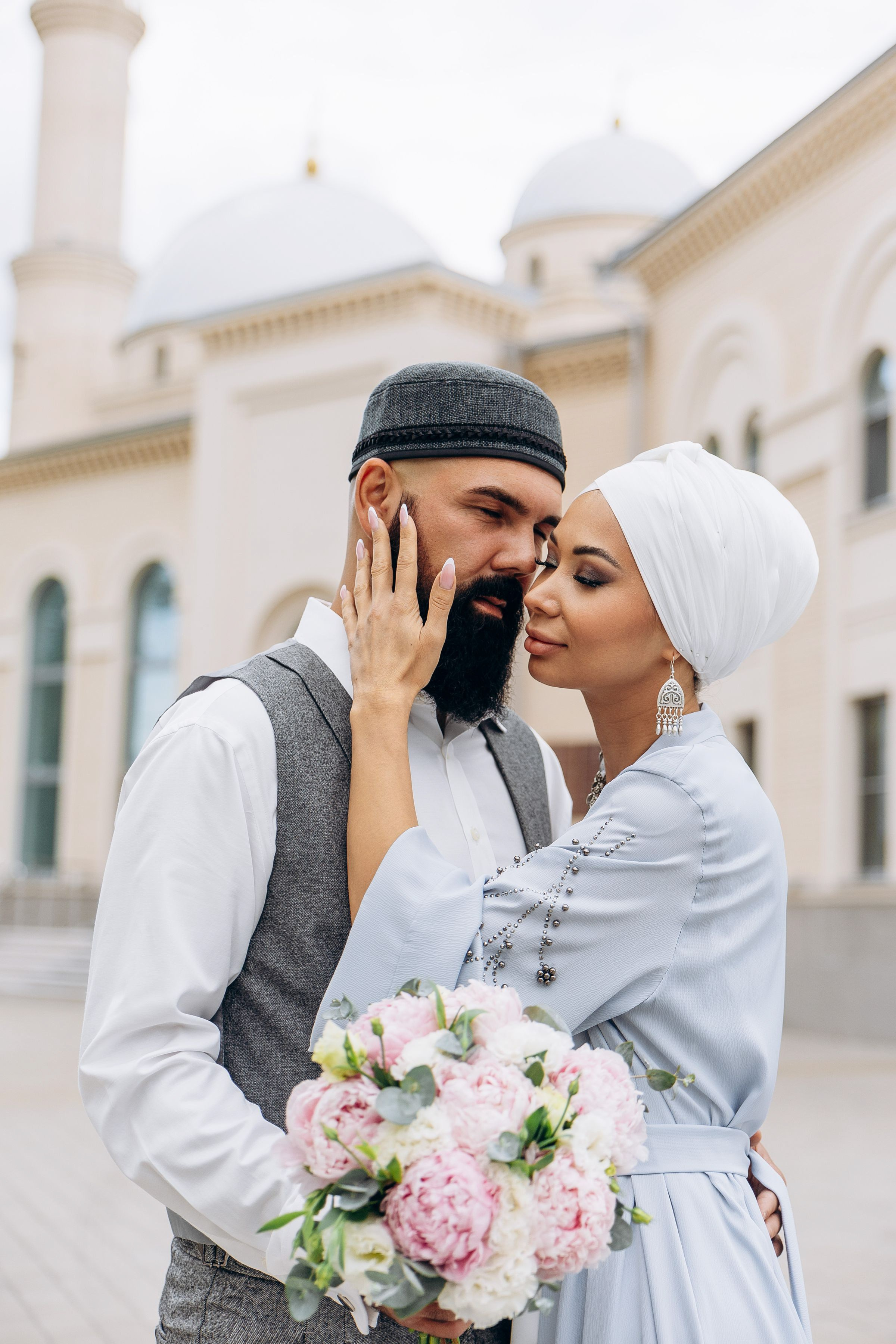 никах в мечети Сулейман,  фотосессия в мечети Сулейман, фотограф на никах Казань Ranas4you, образ невесты на никах, завязывание платка Казань, платье на никах Казань, фотограф на мусульманские свадьбы Ranas4you