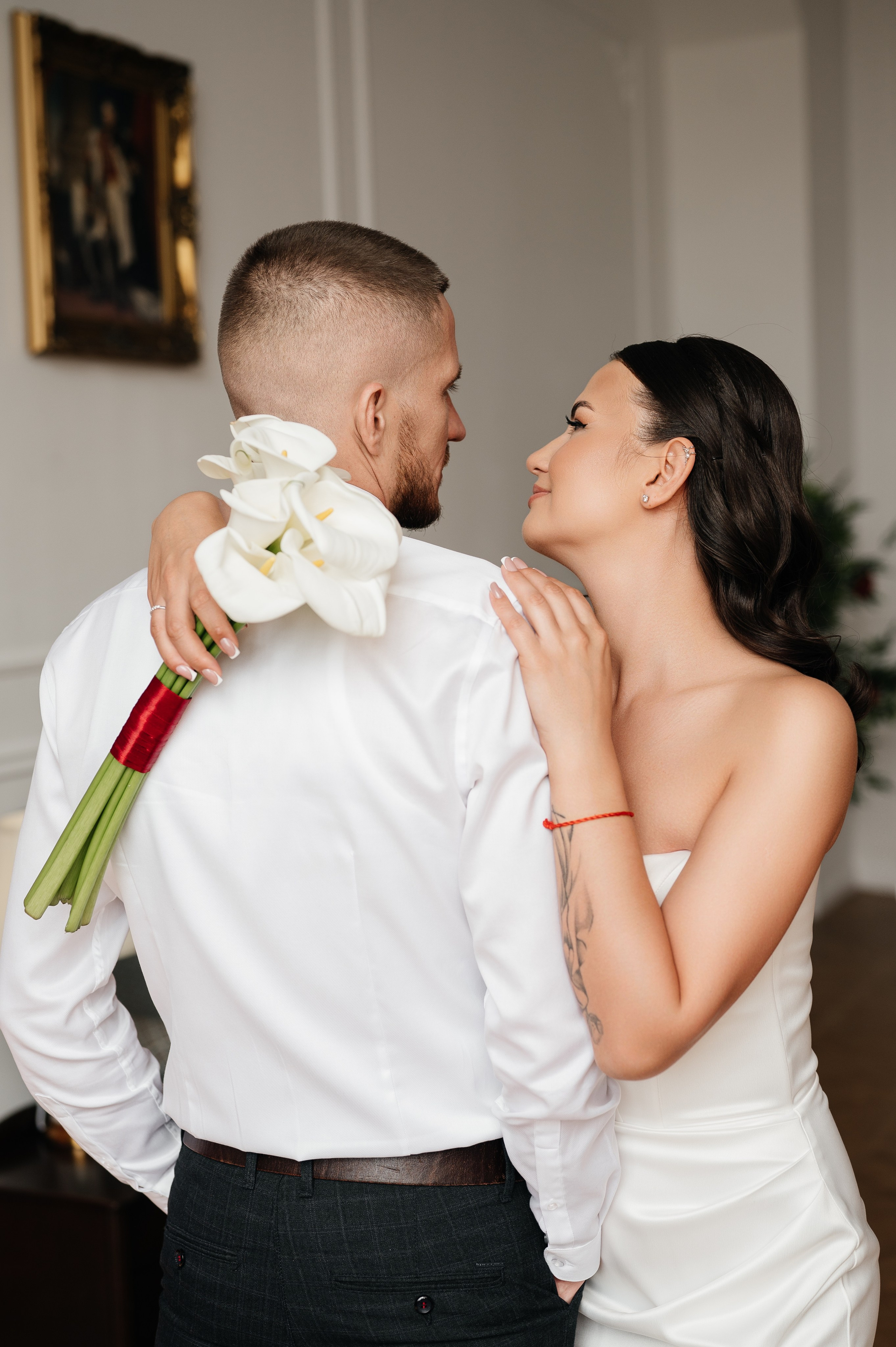 Свадебная фотосессия в студии. Свадебный и семейный фотограф в Краснодаре Алина Мельник