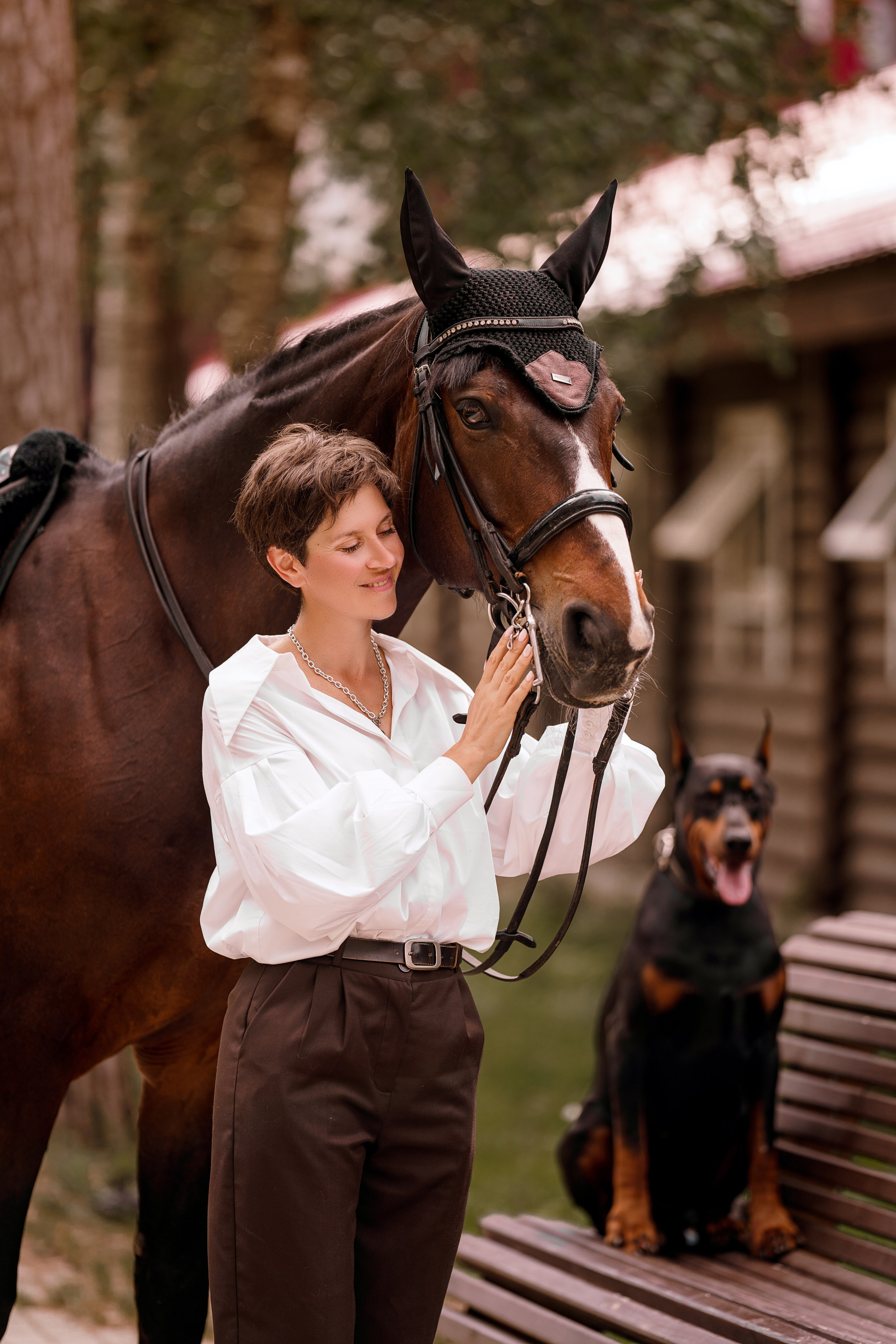 Ольга, Ченсвей и Урсус. Фотограф в Архангельске Артемьева Катерина