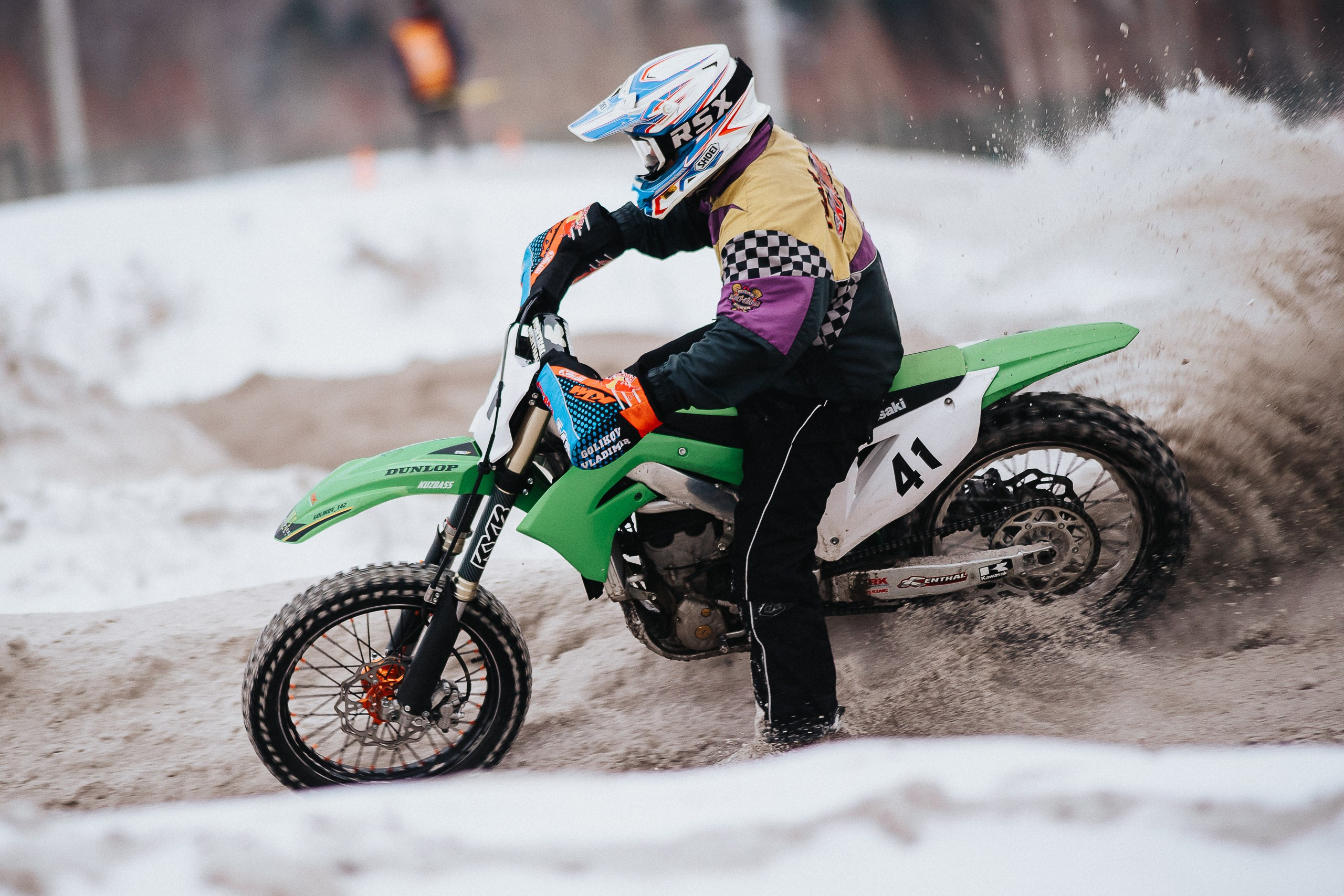 29.12.2024 — Праздничная тренировка на мотоциклетной трассе Люскус. Репортажный фотограф в Кемерово