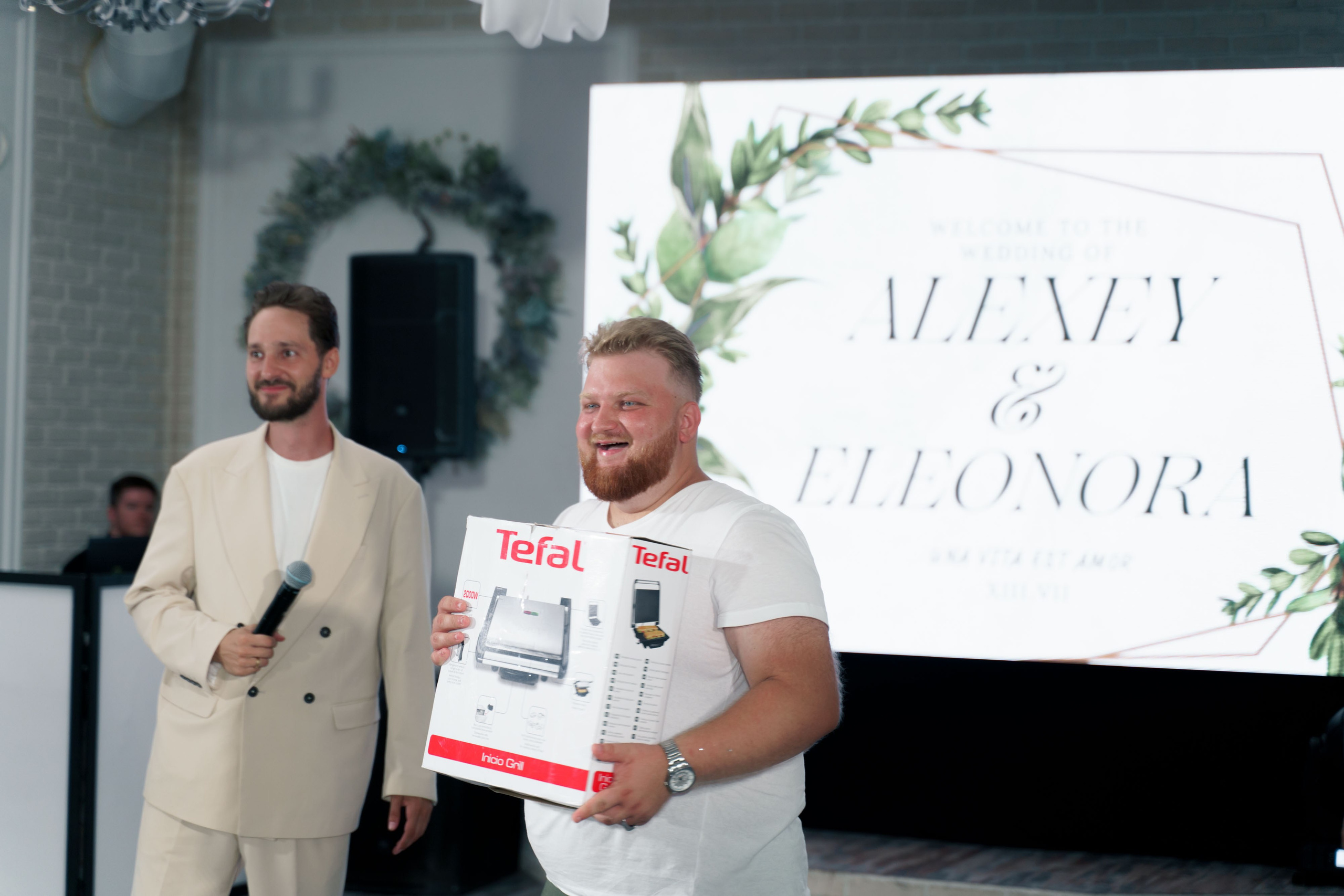 фотосессия свадебного банкета