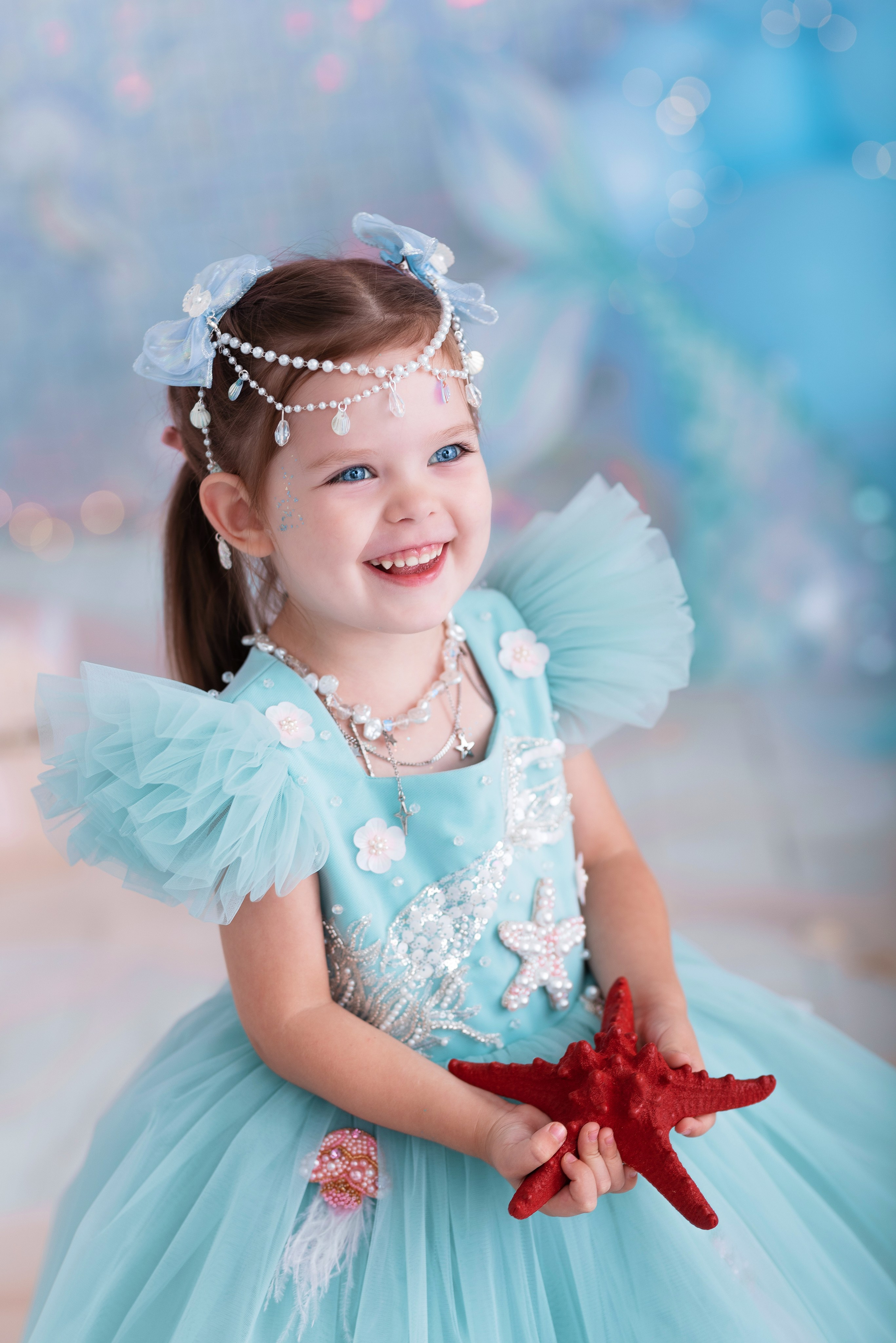 Детский фотопроект «Русалочка» в Сочи. Детский студийный фотограф Сочи
