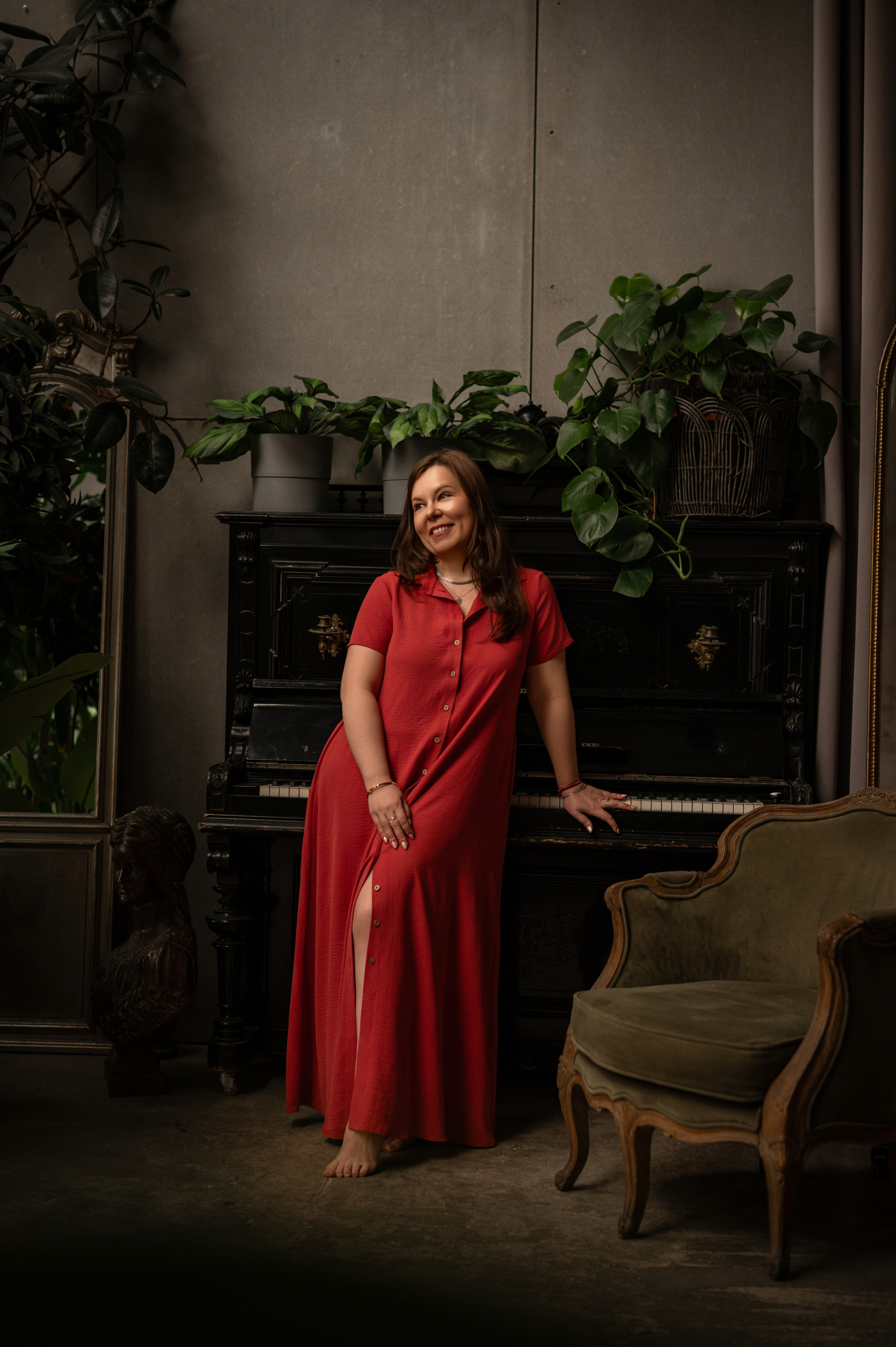 Анна в студии Пространство