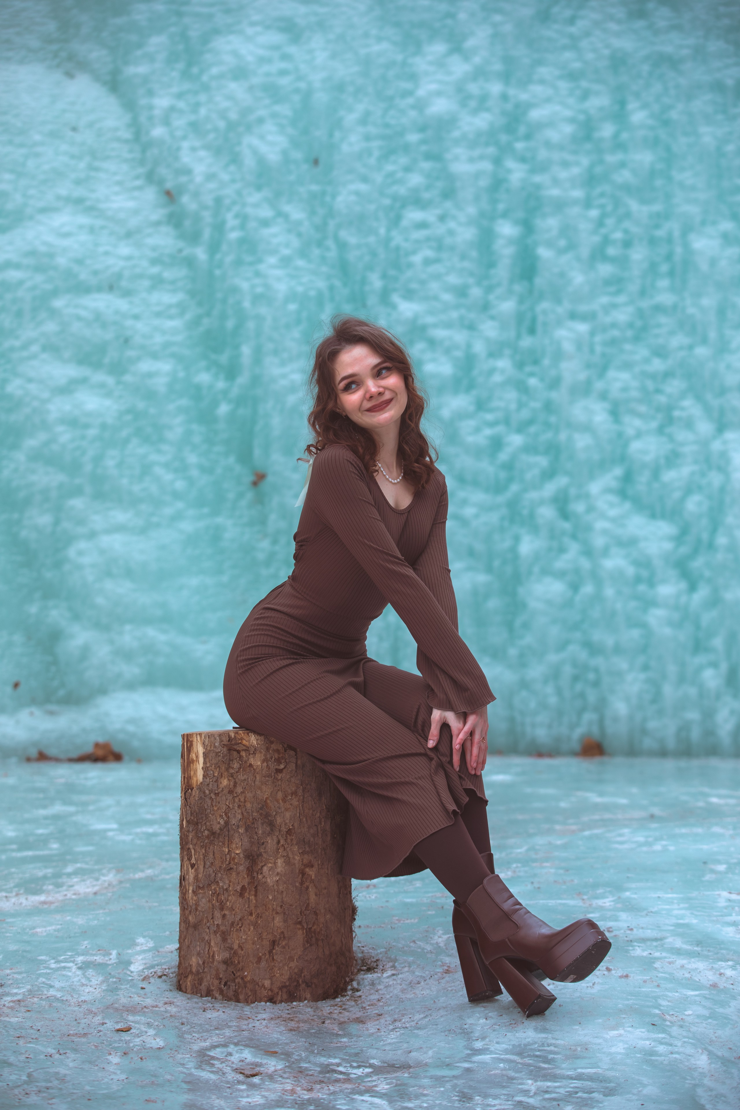 Фотосессии — Замерзшие водопады 2024 — Кравцовские водопады. Твой ламповый фотограф