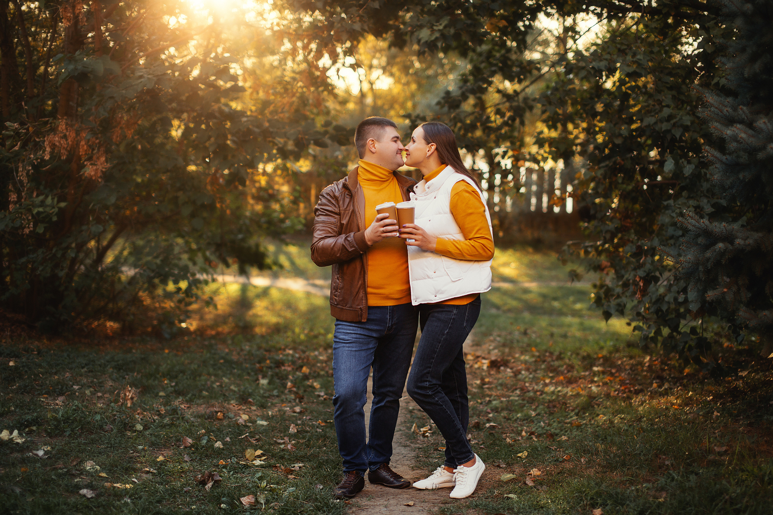 Осень в Рождественском парке. Свадебный и семейный фотограф/видеограф в Краснодаре Наталья Осинская