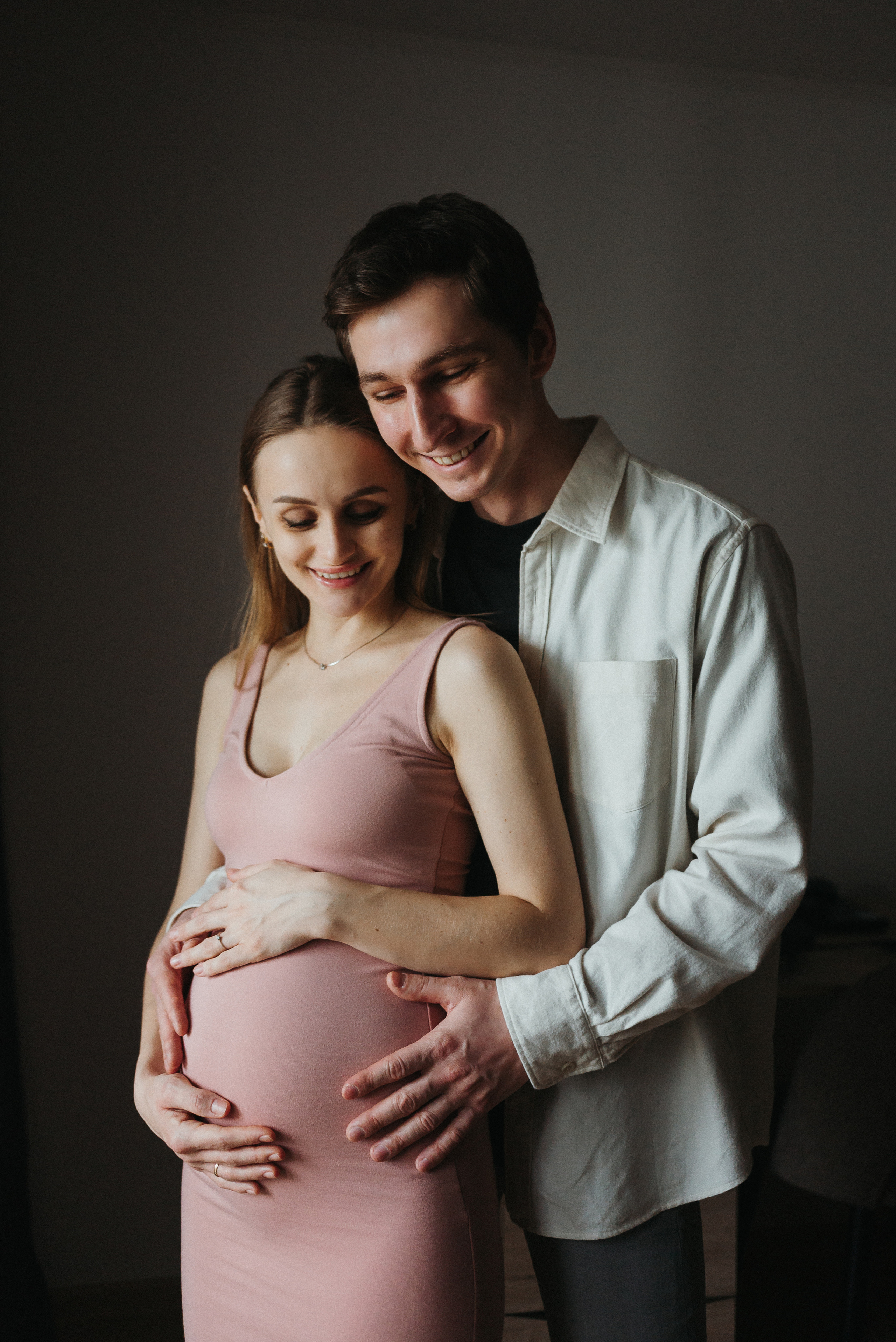Домашняя съемка беременности. Семейный фотограф в г.Москве Катя Норм