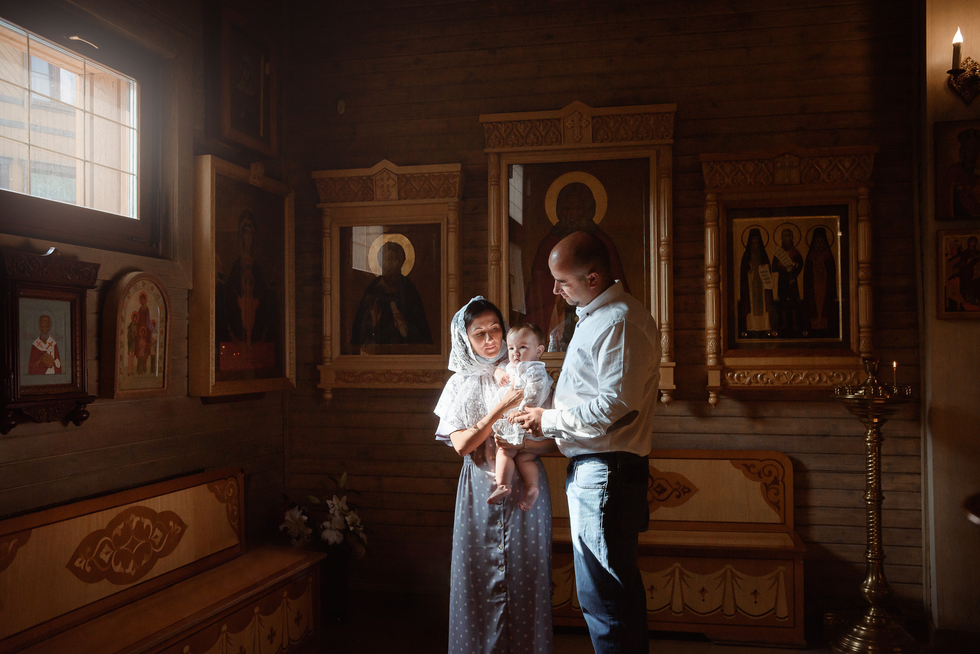 Таинство крещения, кадры. Семейный фотограф в г.Москве Катя Норм