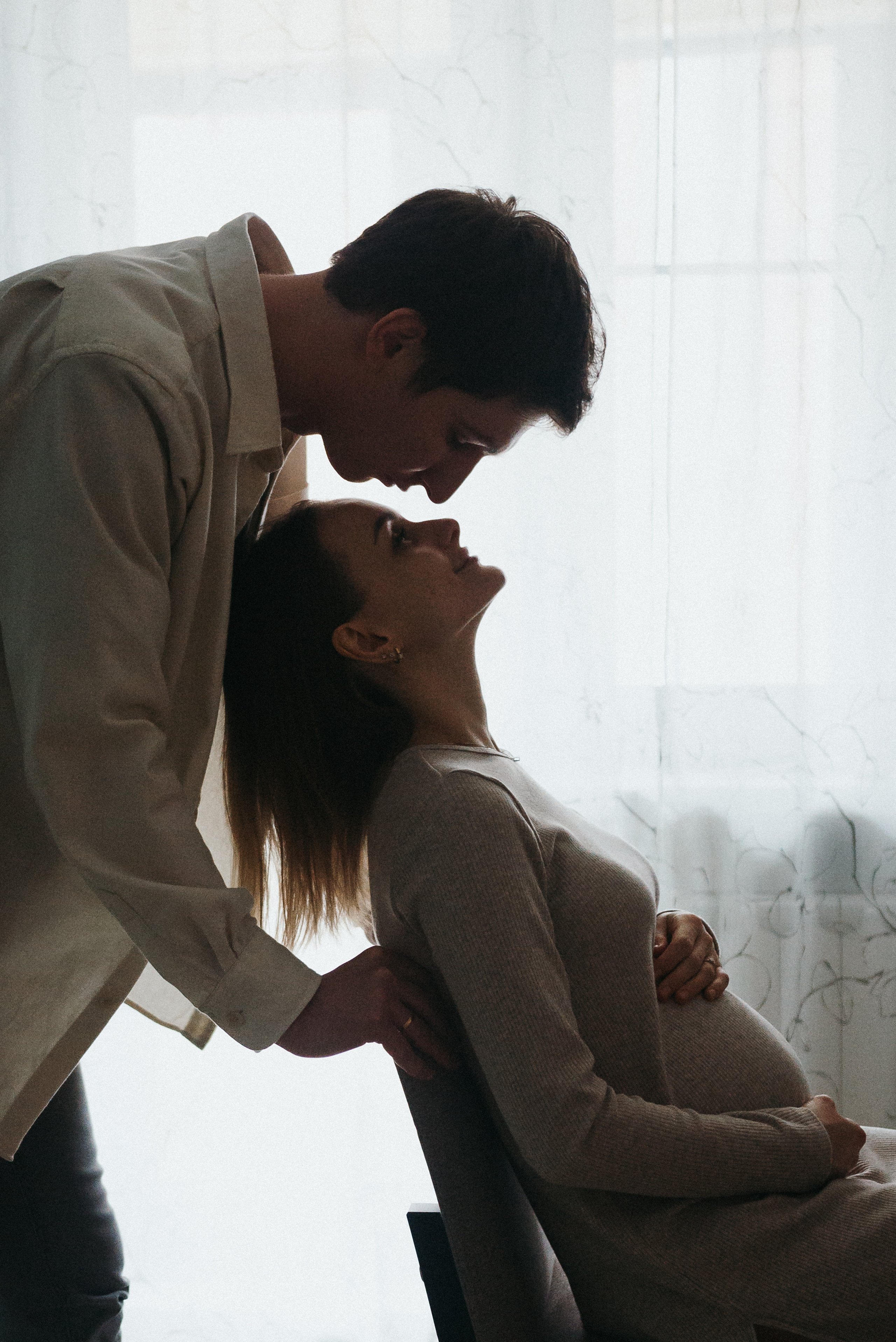 Домашняя съемка беременности. Семейный фотограф в г.Москве Катя Норм