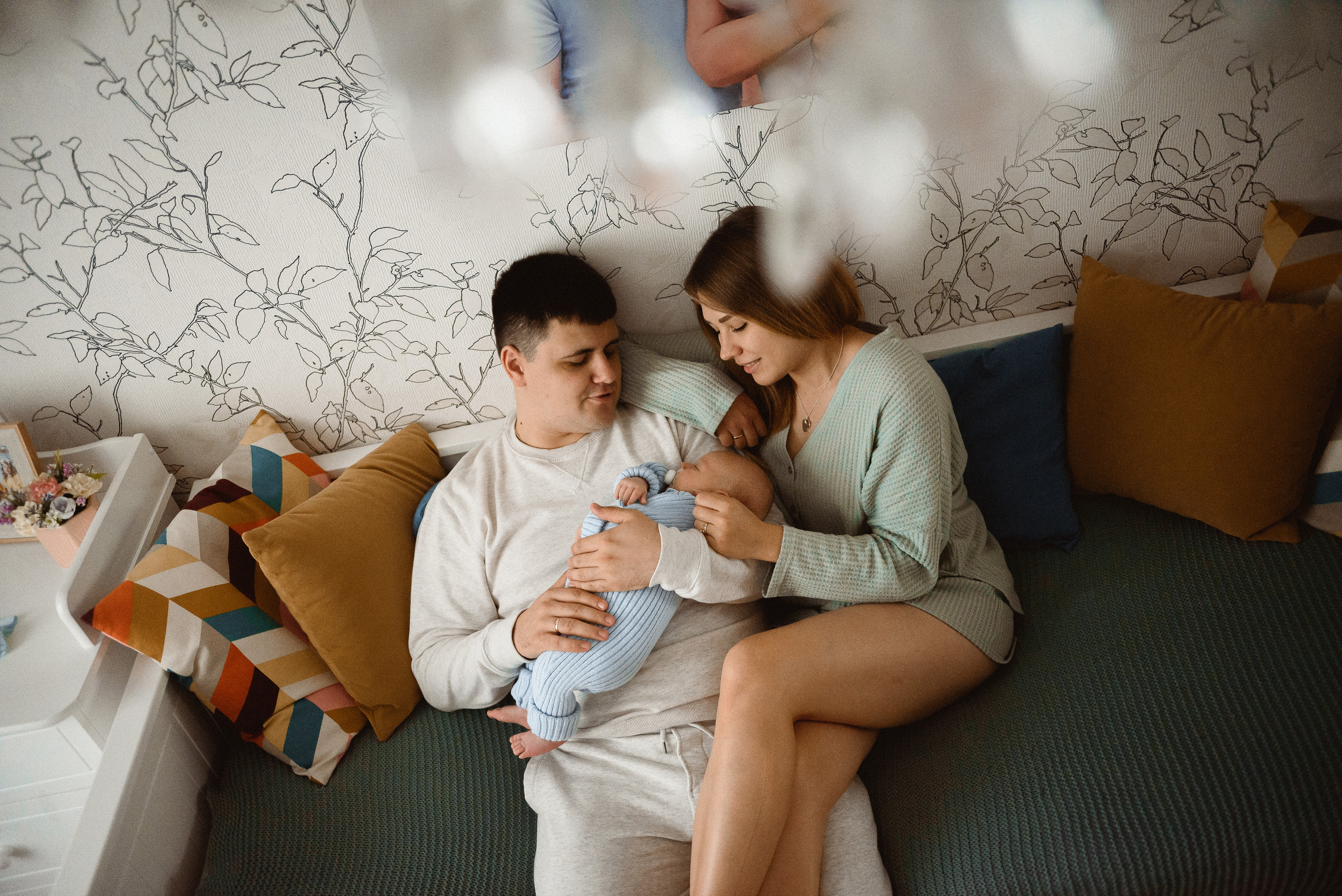 Съемка с малышом дома. Семейный фотограф в г.Москве Катя Норм