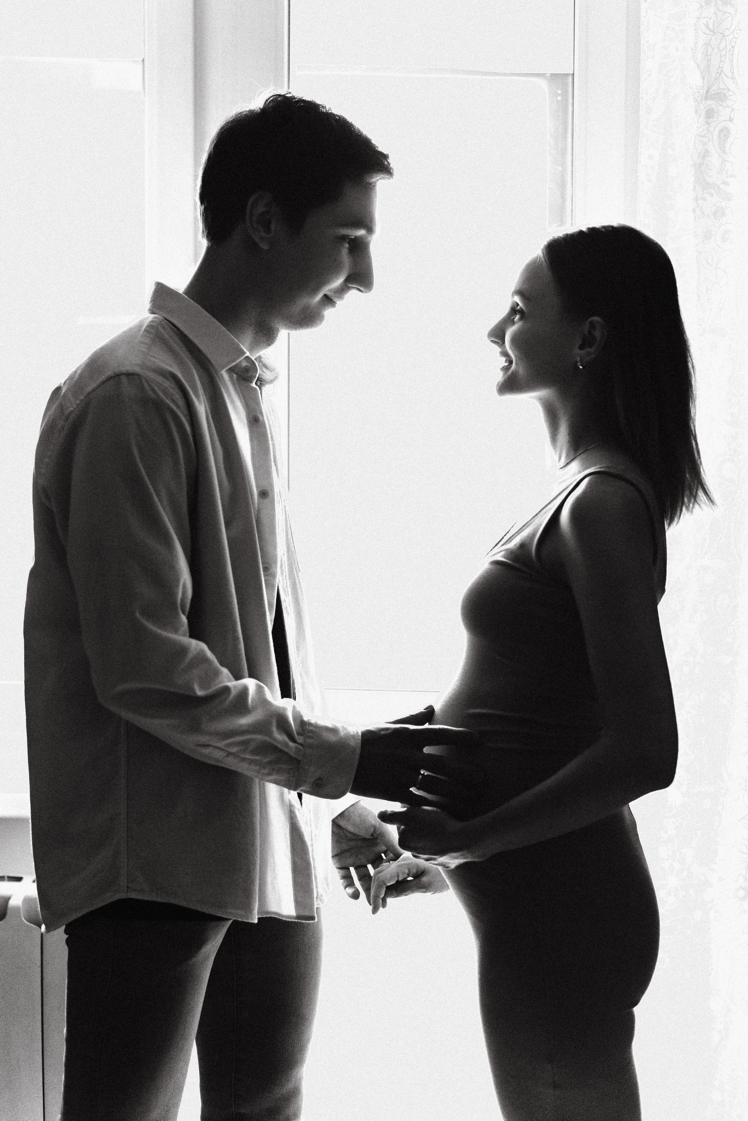 Домашняя съемка беременности. Семейный фотограф в г.Москве Катя Норм