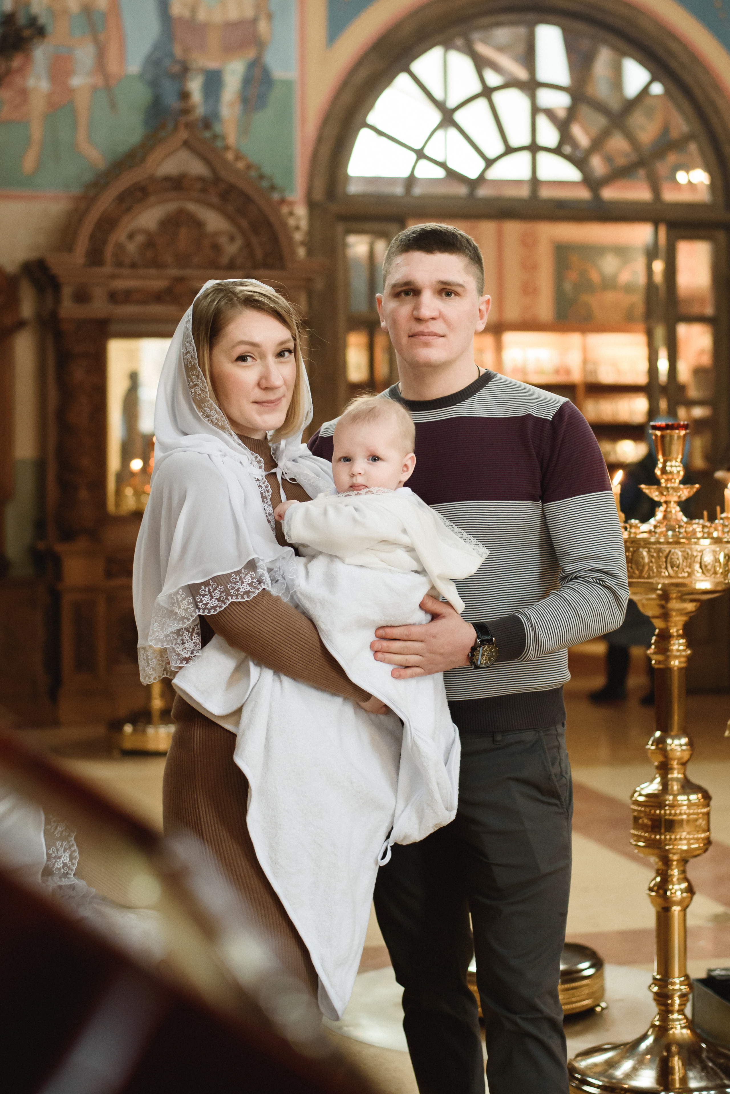 Таинство крещения, кадры. Семейный фотограф в г.Москве Катя Норм