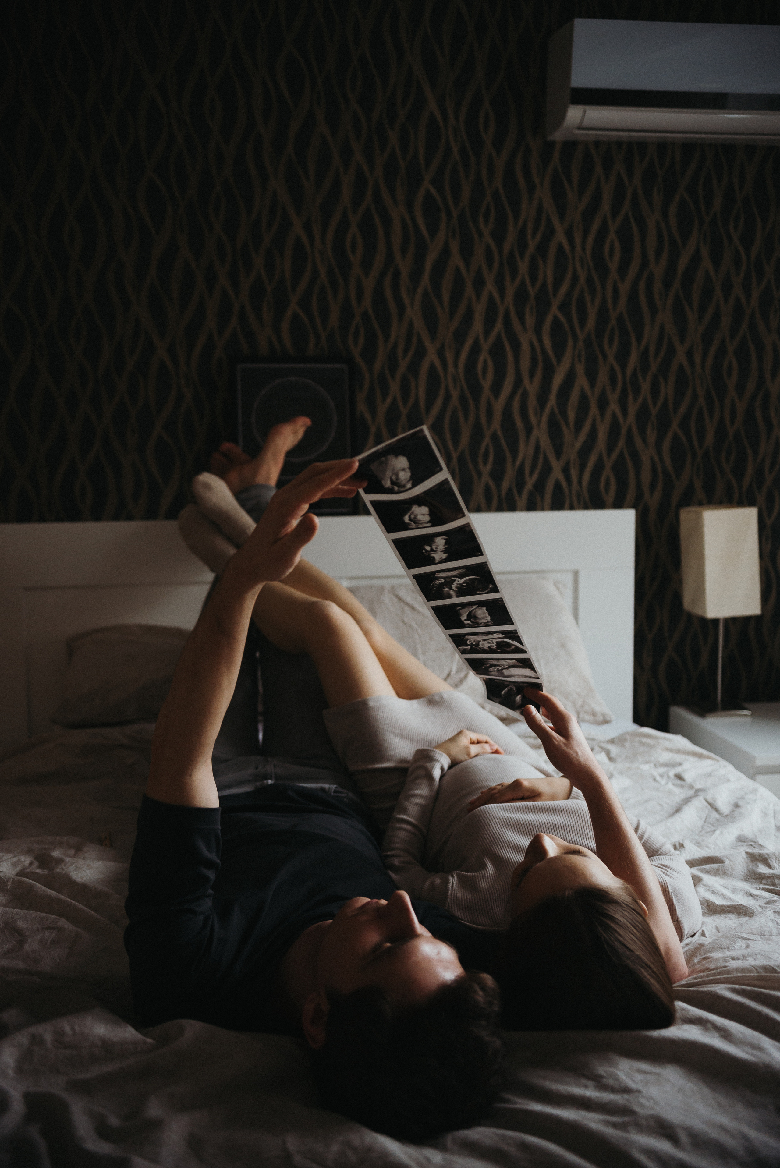 Домашняя съемка беременности. Семейный фотограф в г.Москве Катя Норм