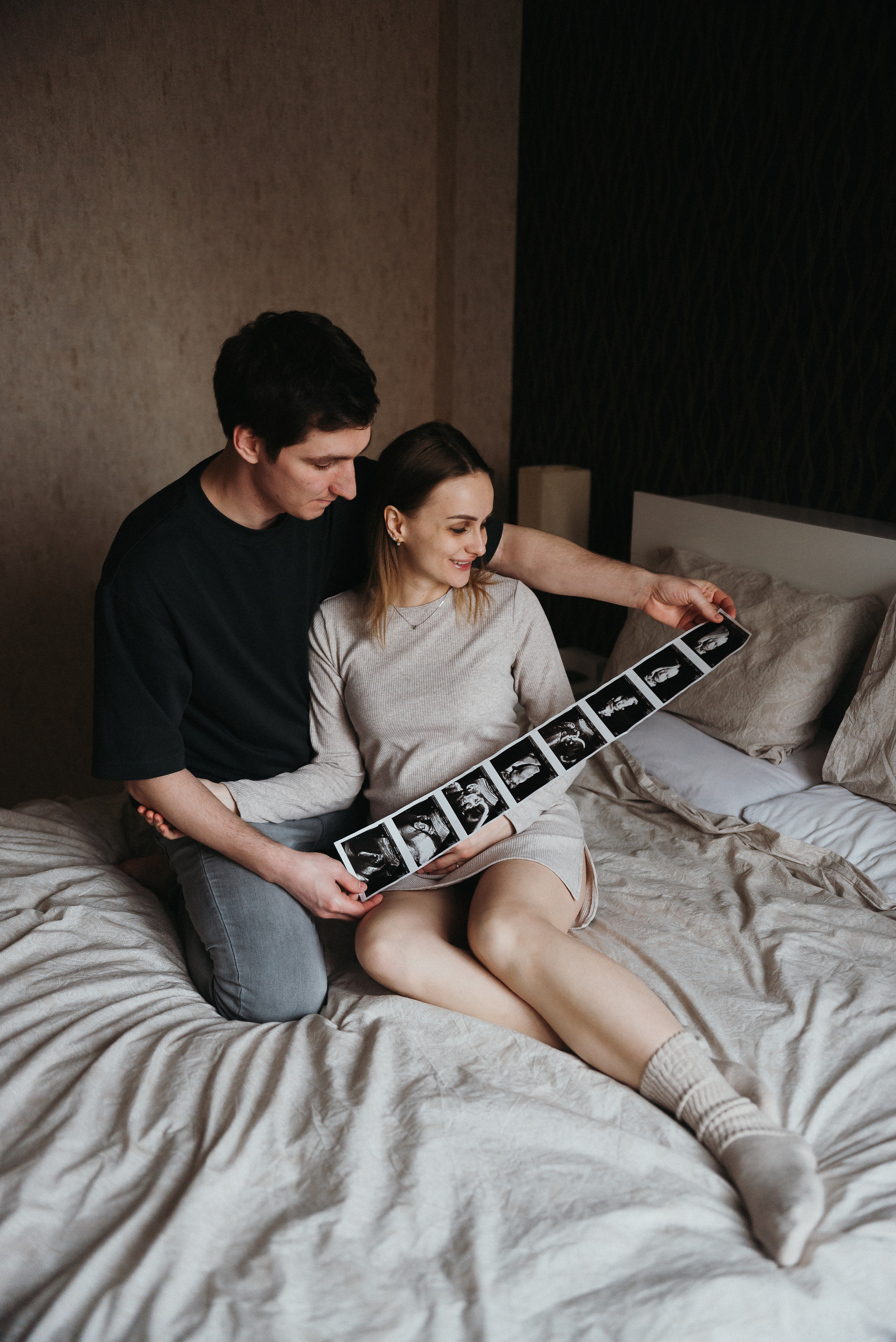 Домашняя съемка беременности. Семейный фотограф в г.Москве Катя Норм