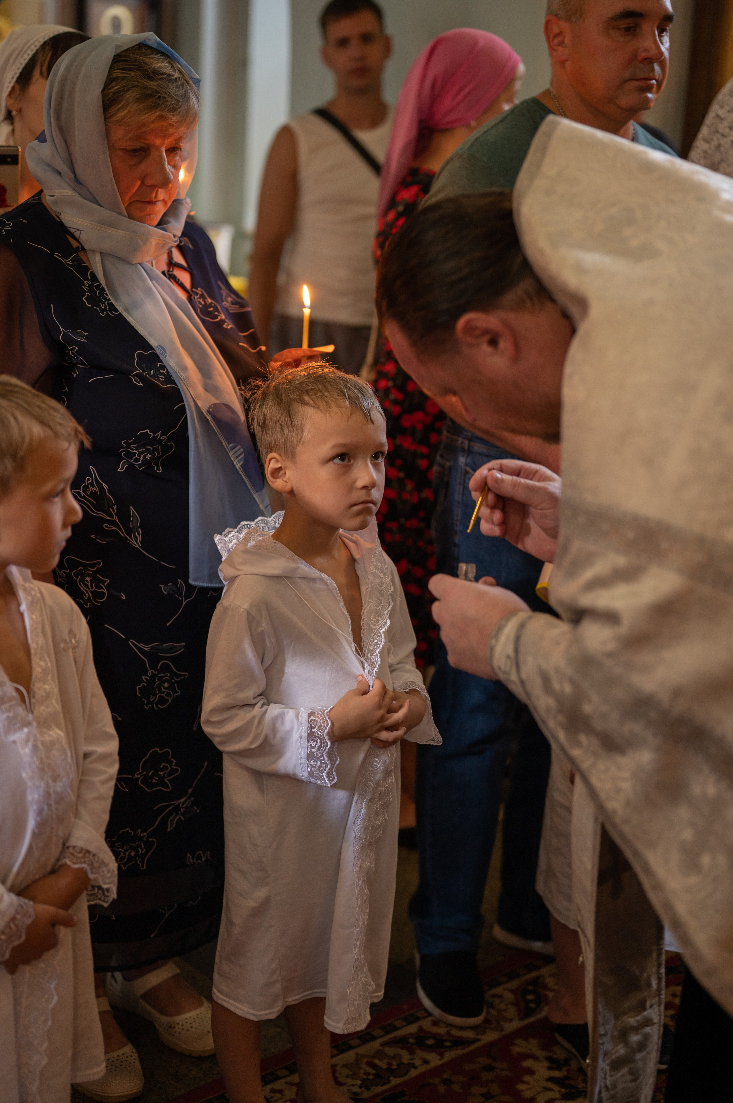 Крещение Матвей и Тимофей. Фотограф новорожденных, семейный детский в Тюмени Татьяна Морозова