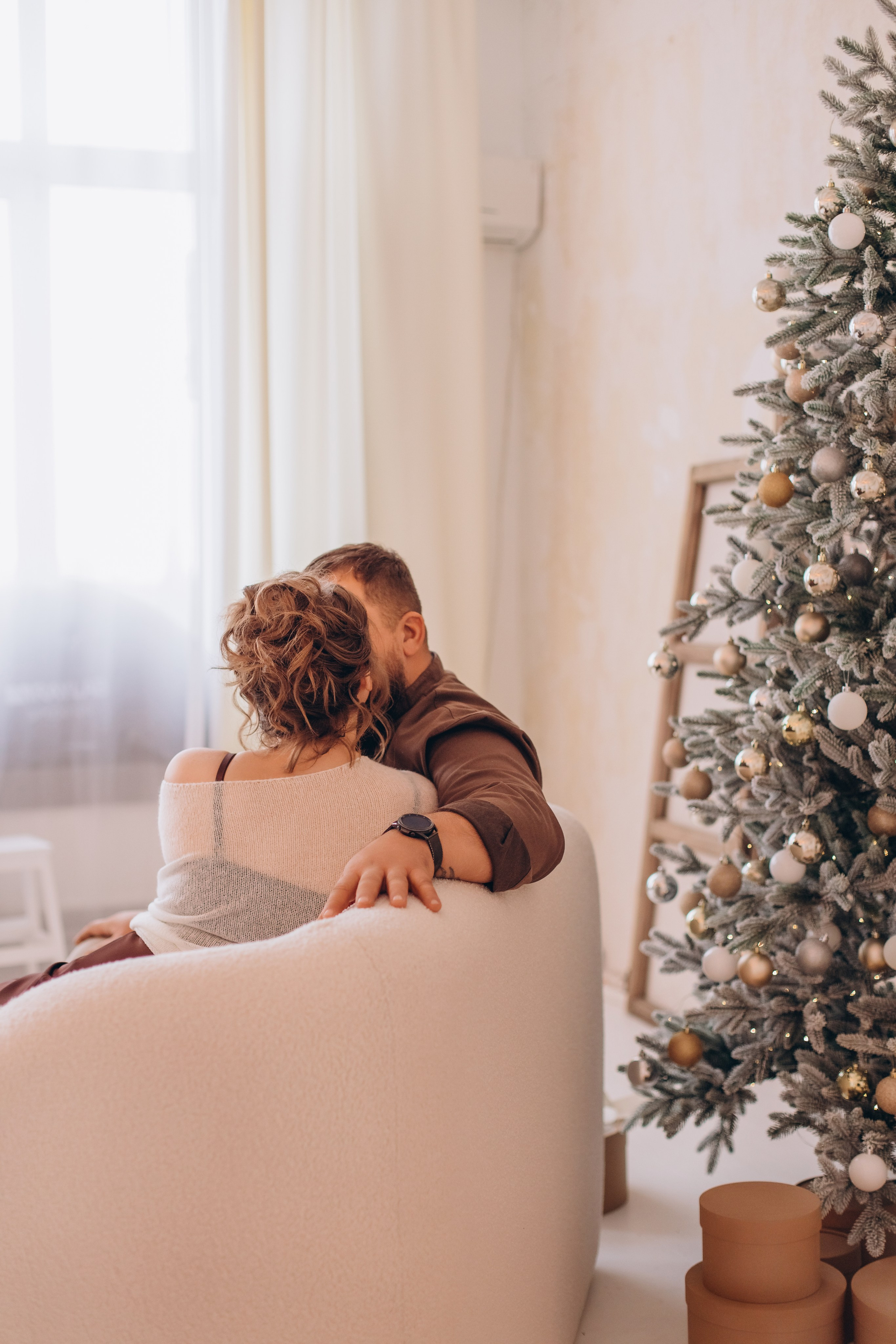 Новогодняя история для семьи Тищенко. Валентина Удалая — семейный и портретный фотограф в Брянске