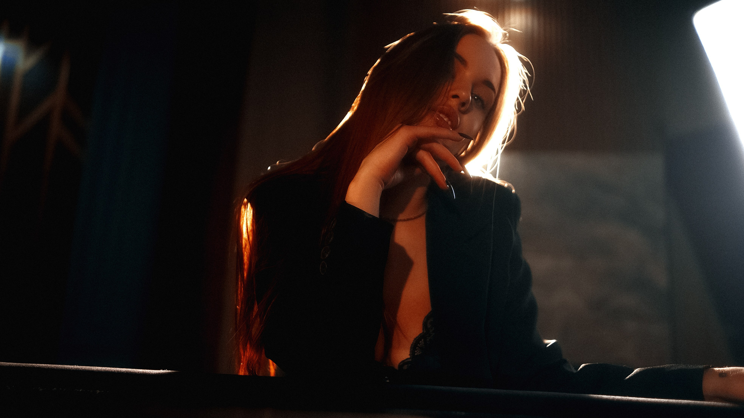 Фотосессия в студии для Полины в Новосибирске. Фотограф в Новосибирске Владислав Унтерберг