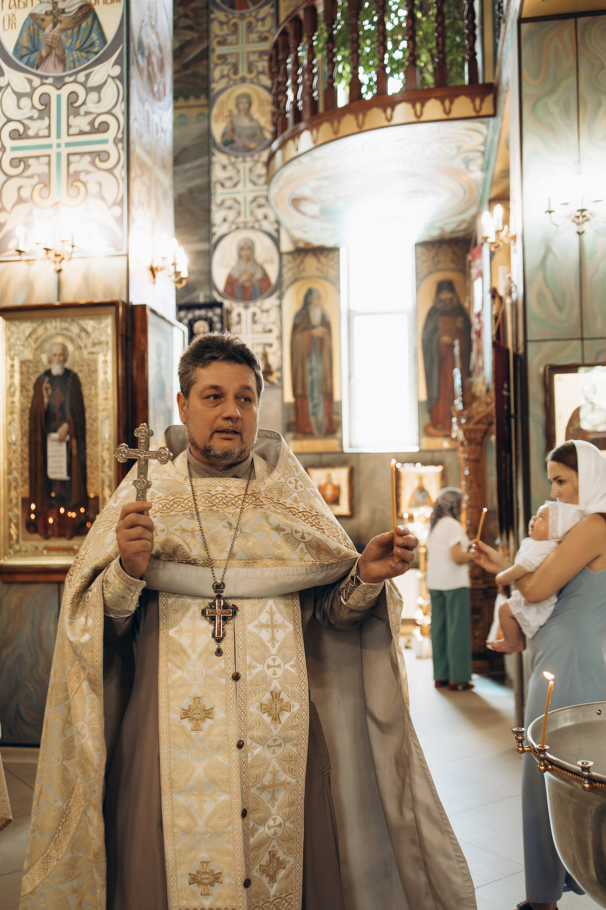 Крещение Ивана. Самый теплый фотограф в Краснодаре Рябоконь Ксения