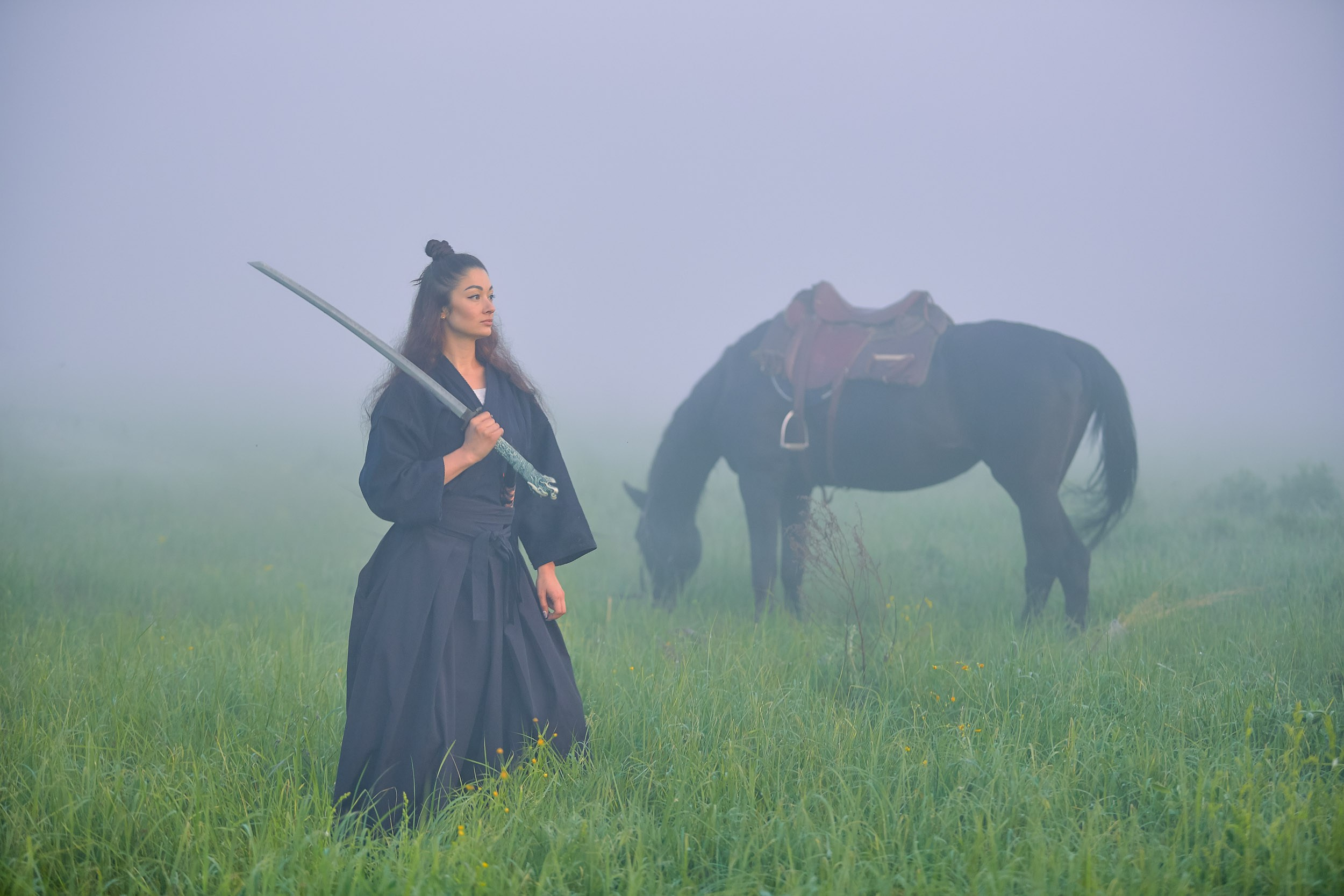 Фотопроекты и съемки на природе, с лошадьми, самолетами и авто. Выездная фотосессия. Фотограф, фотопроекты Михаила Семенова в Ярославле. Фотошкола