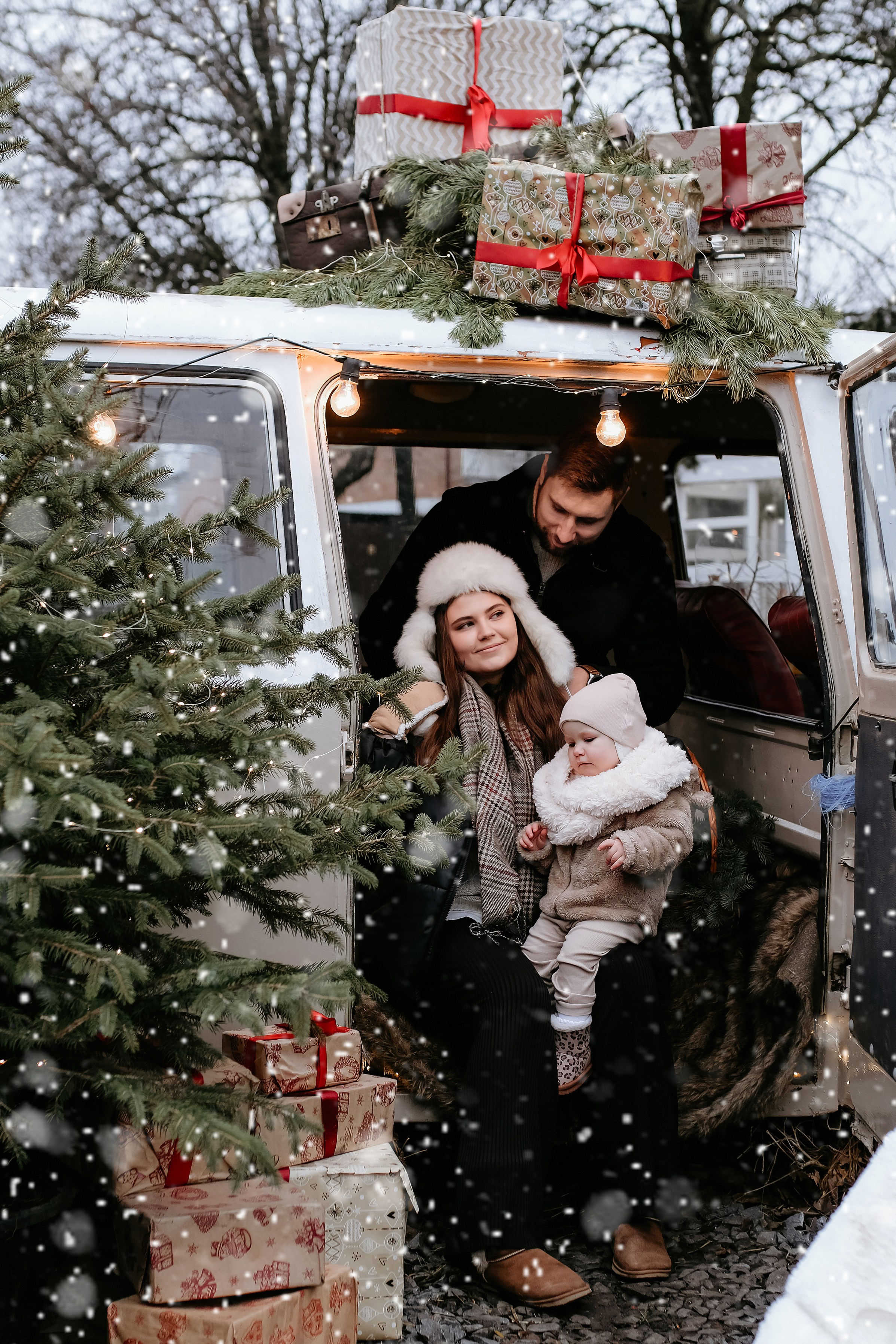 Первый снег. Семейный и детский фотограф в Ростове-на-Дону Ольга Есенина