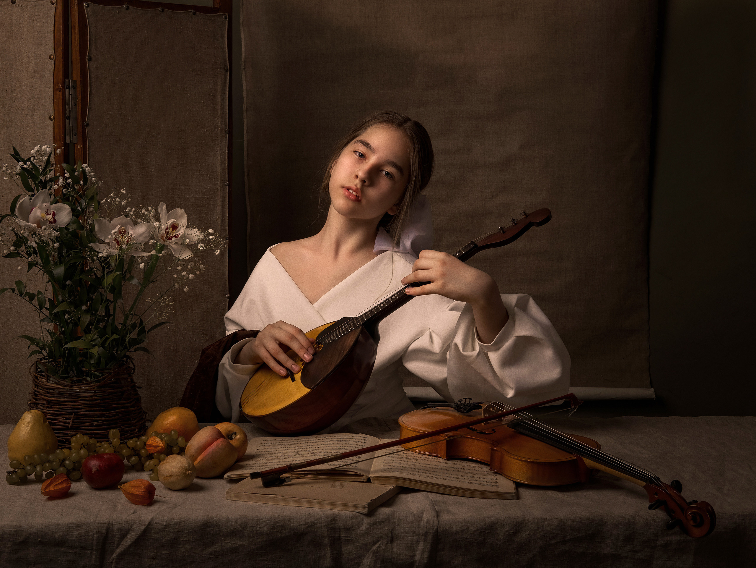 Аллюзия на Живопись. OBOLONKOVA MODEL PHOTO — Фотошкола I Модельная школа I Электросталь