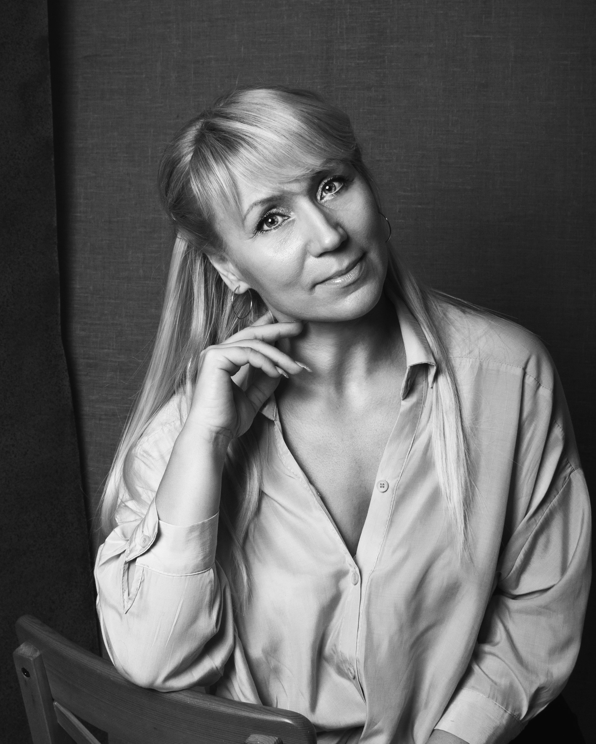 Портреты ЧБ для «Досуга». OBOLONKOVA MODEL PHOTO — Фотошкола I Модельная школа I Электросталь