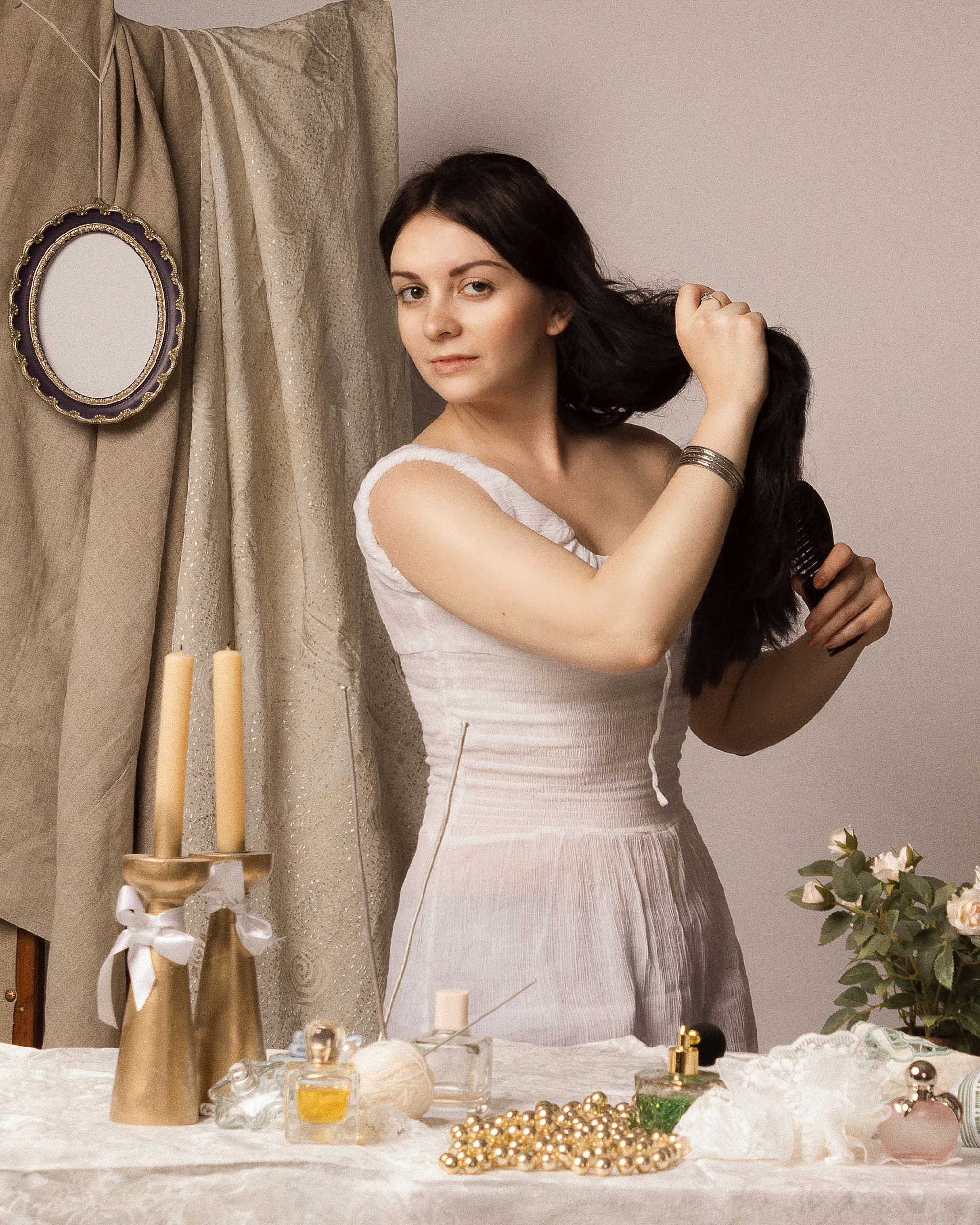 Аллюзия на Живопись. OBOLONKOVA MODEL PHOTO — Фотошкола I Модельная школа I Электросталь