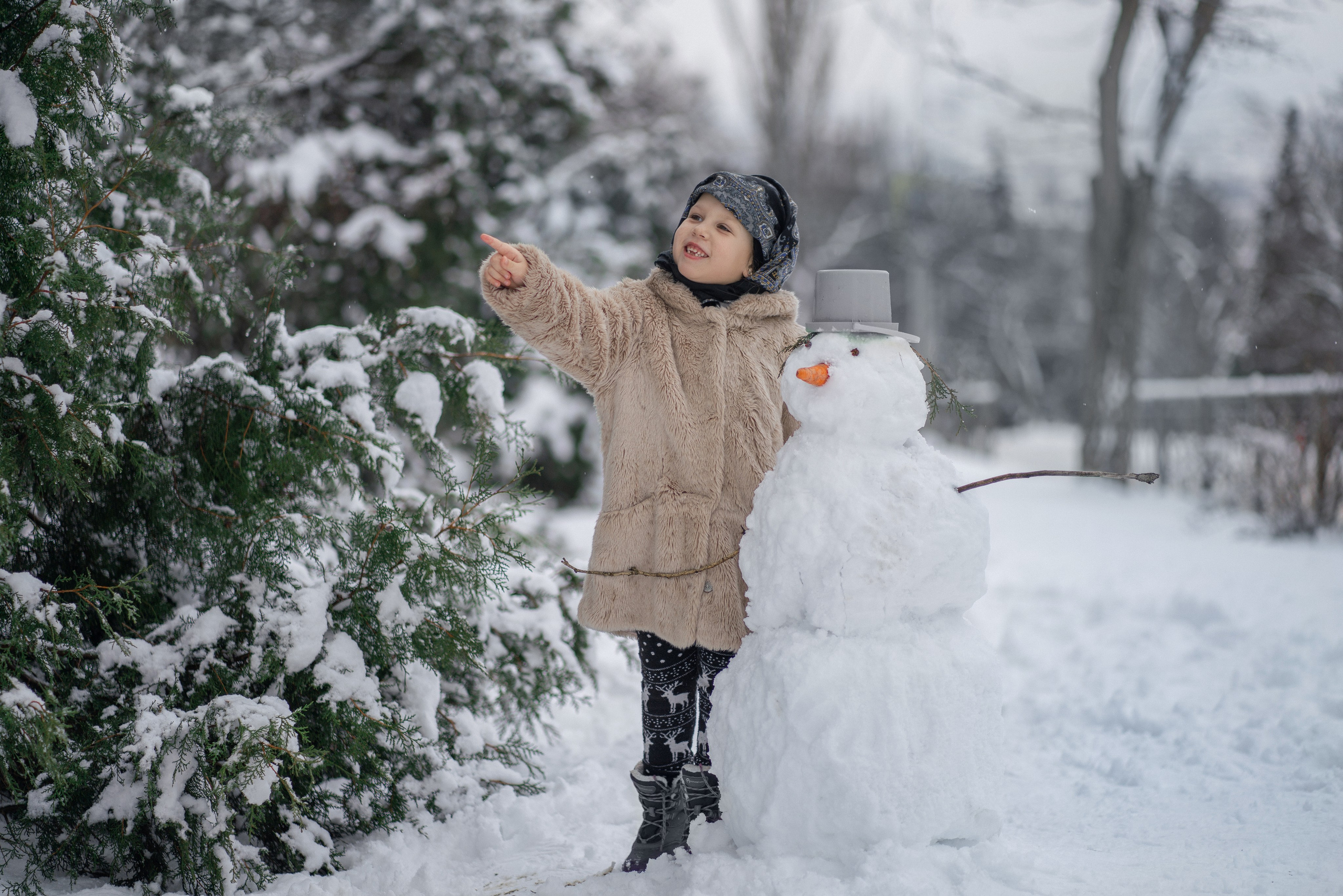 Новогодние съемки. Фотограф Надя Заручевская