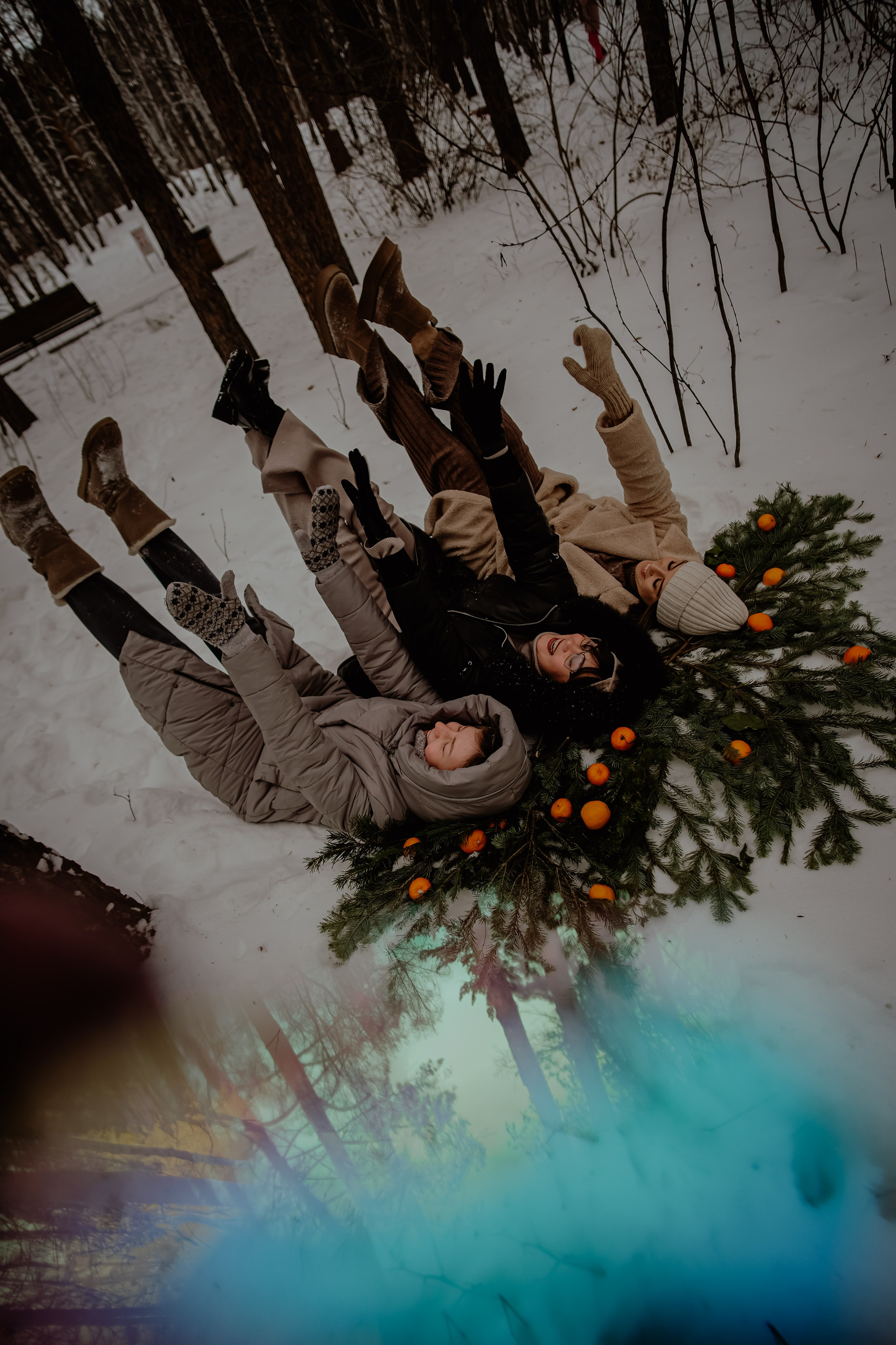 Зимняя прогулка. Свадебный фотограф Челябинск