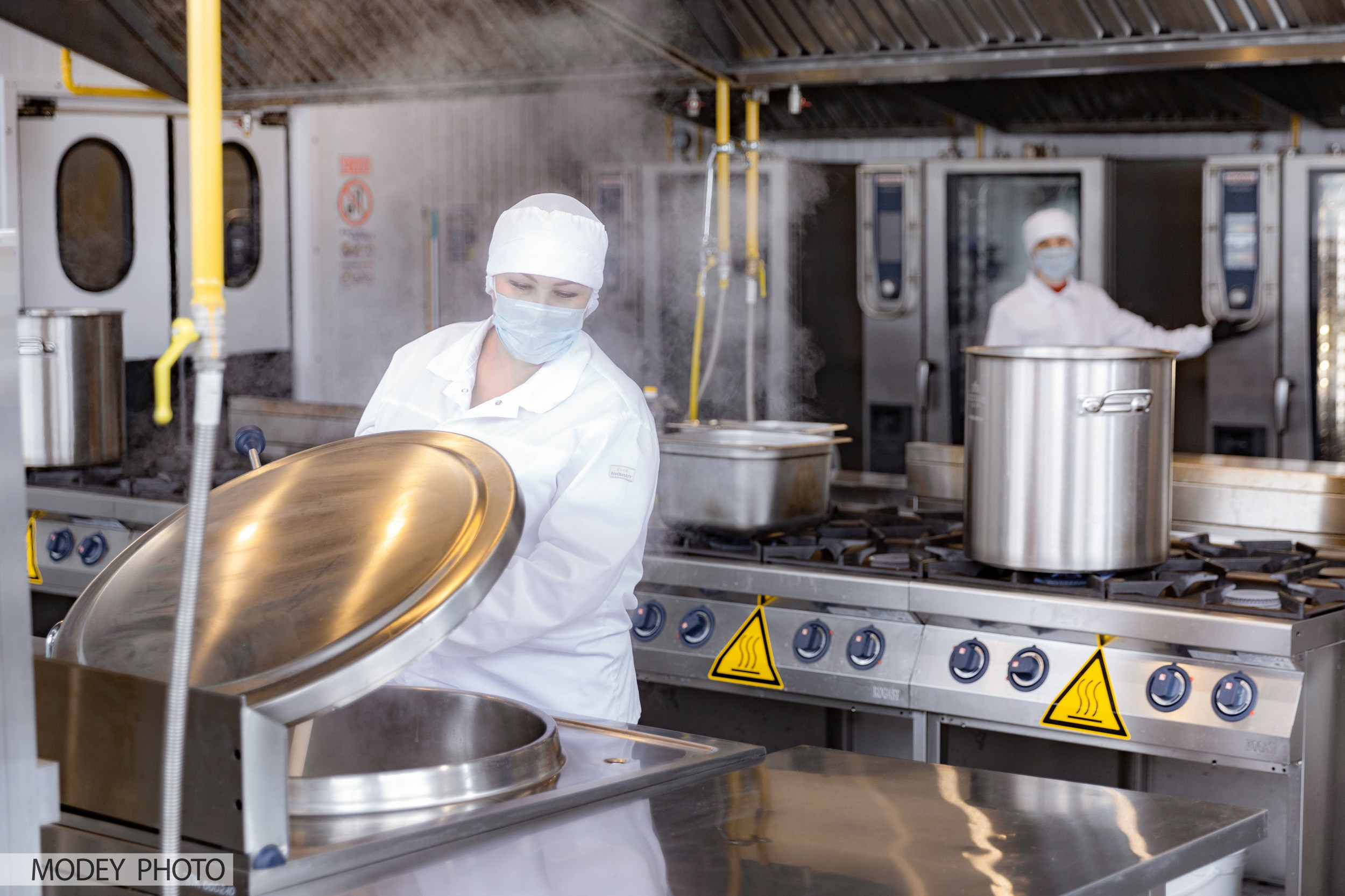 Производственный процесс пищевого цеха