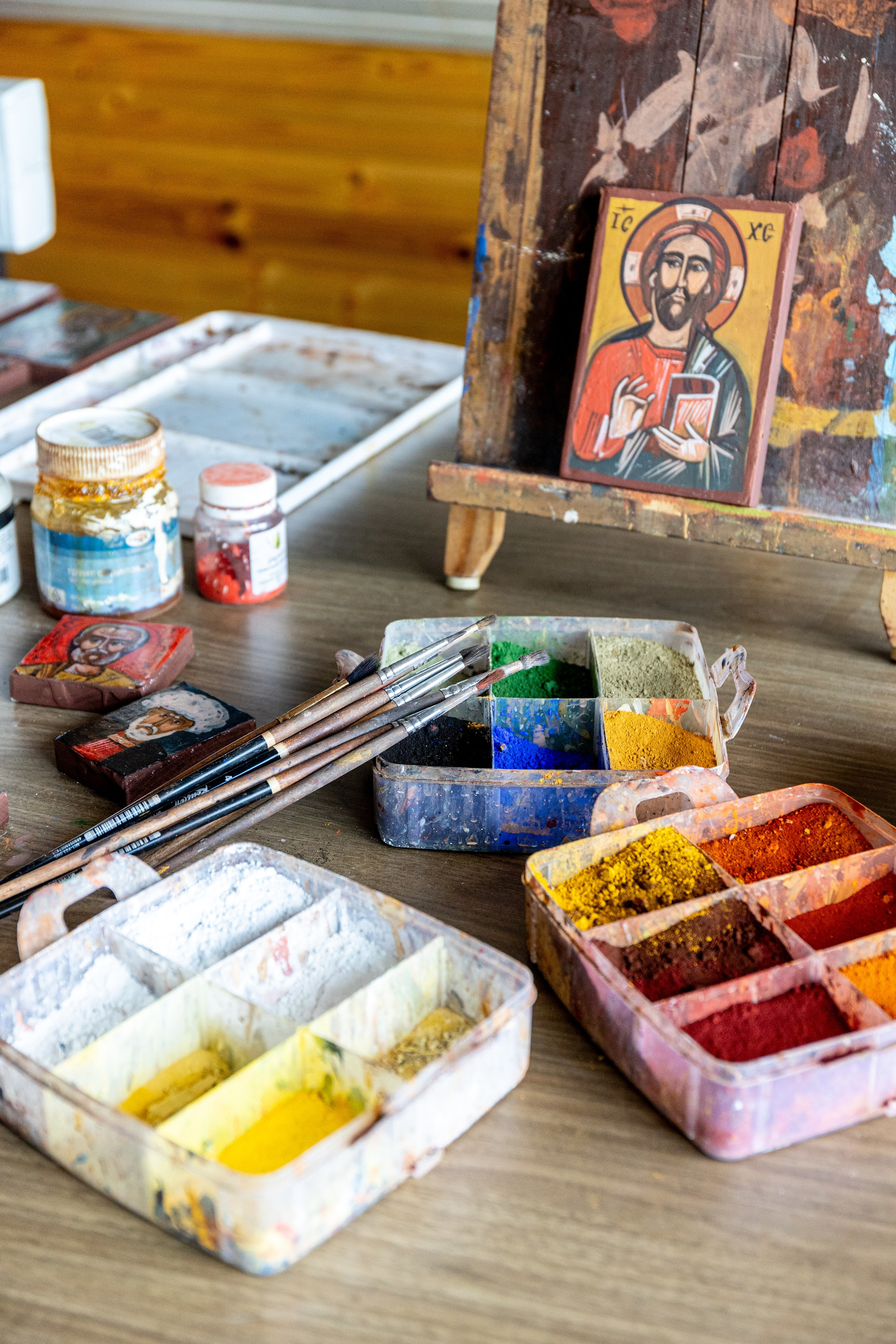 Мастер иконописец. Фотограф Нижний Новгород