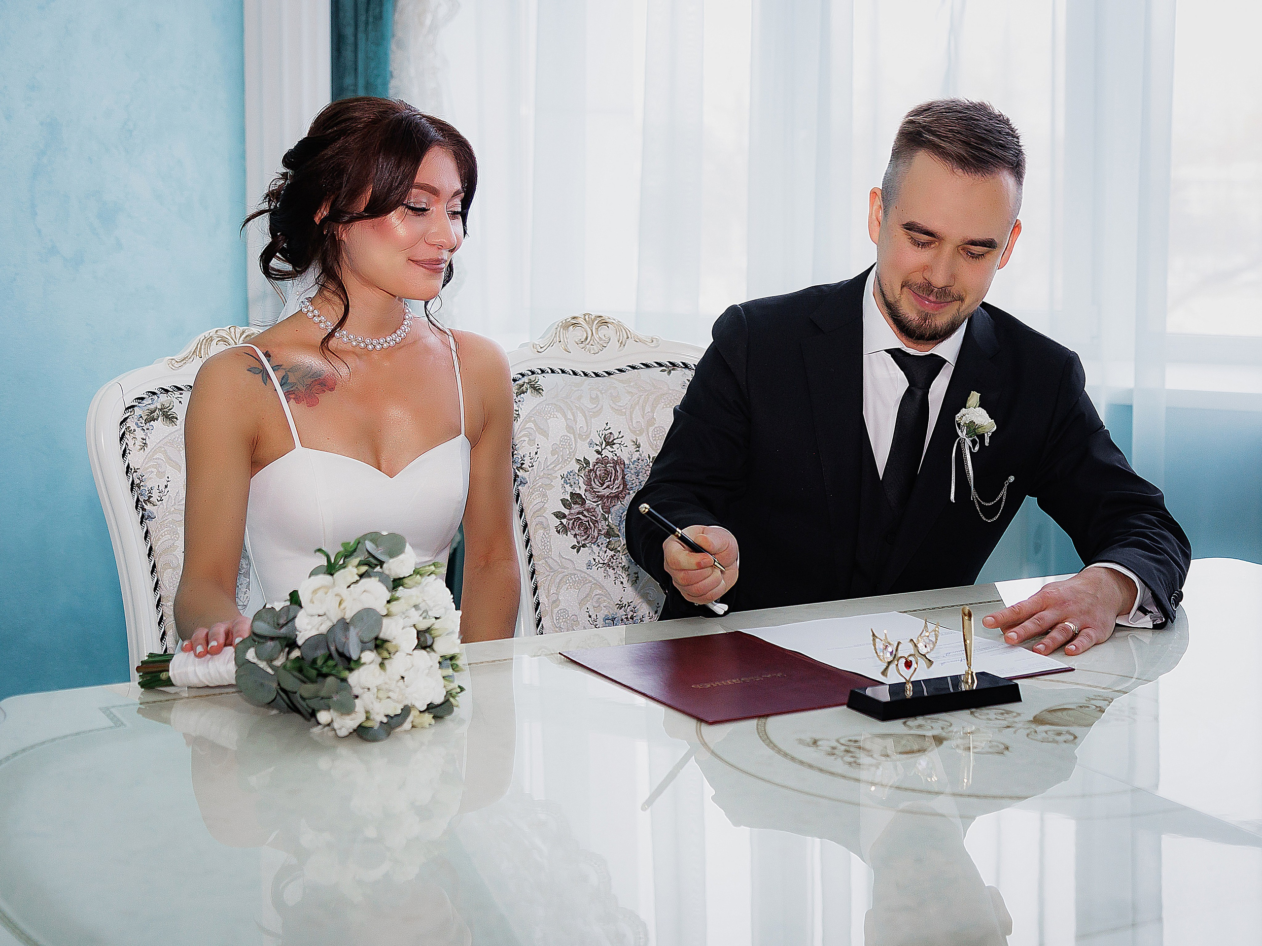 Свадебная съёмка. Фотограф Екатерина Попова Кемерово