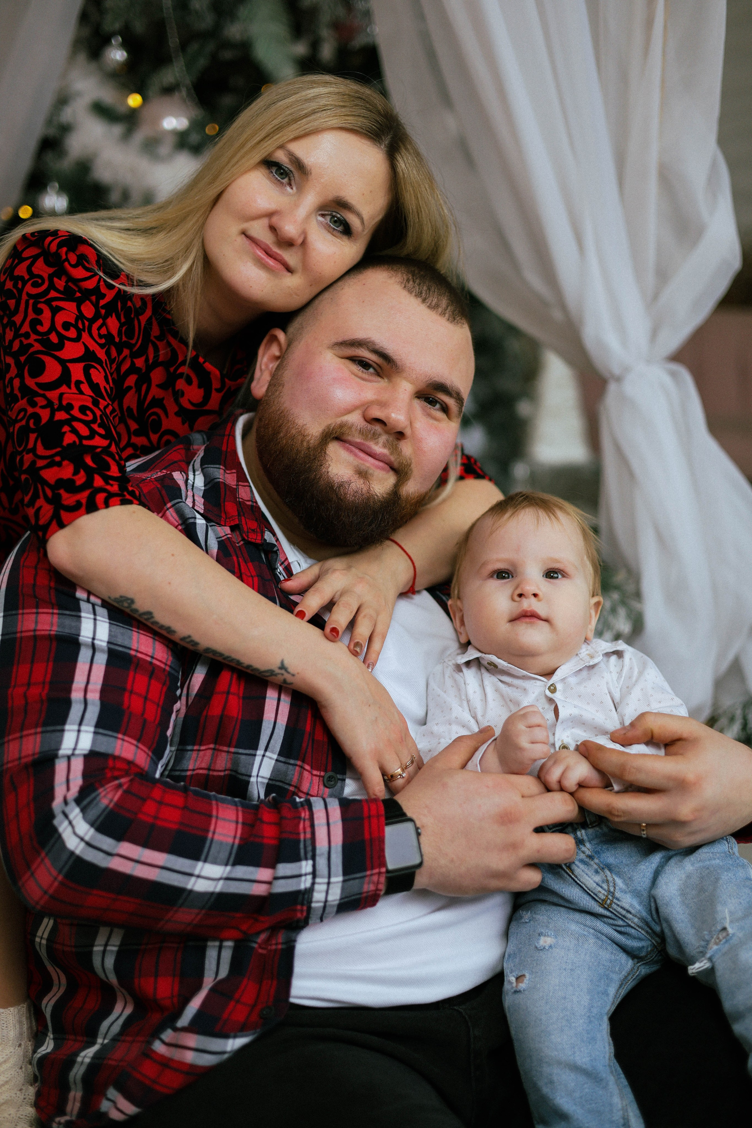 Новогодняя история «Валентина и ее семья». Фотограф в Москве Анастасия Калинина