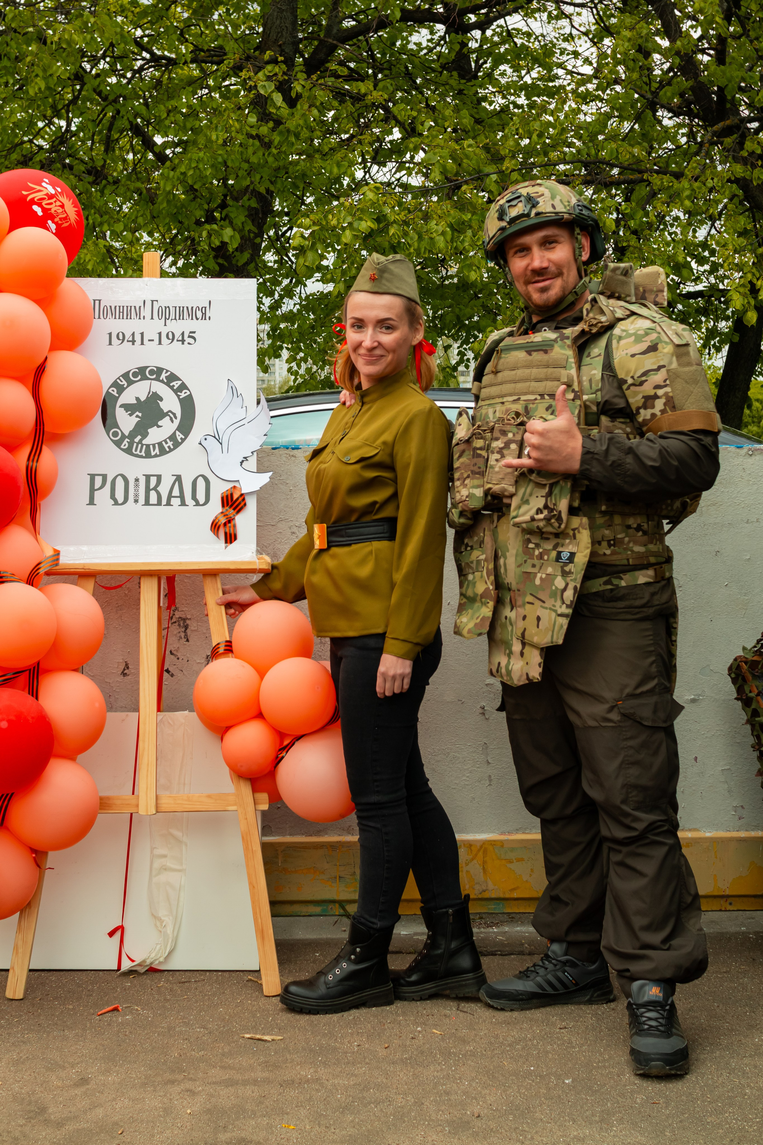 Репортаж с 9 мая 2025 года, День Победы! ВАО Москва. Фотограф Илья Варакин