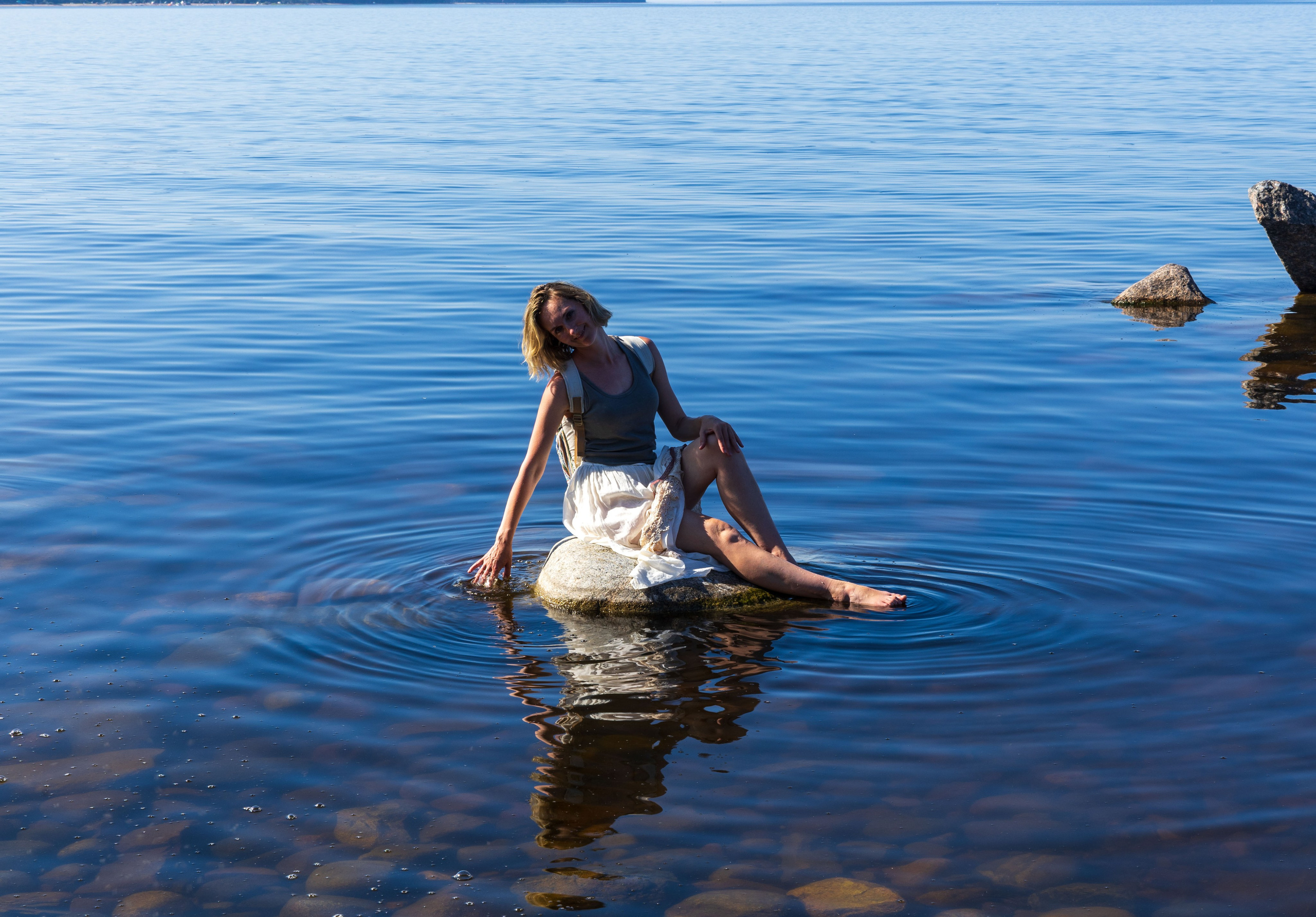 Юля на маяке. Портретный и семейный фотограф Санкт-Петербург