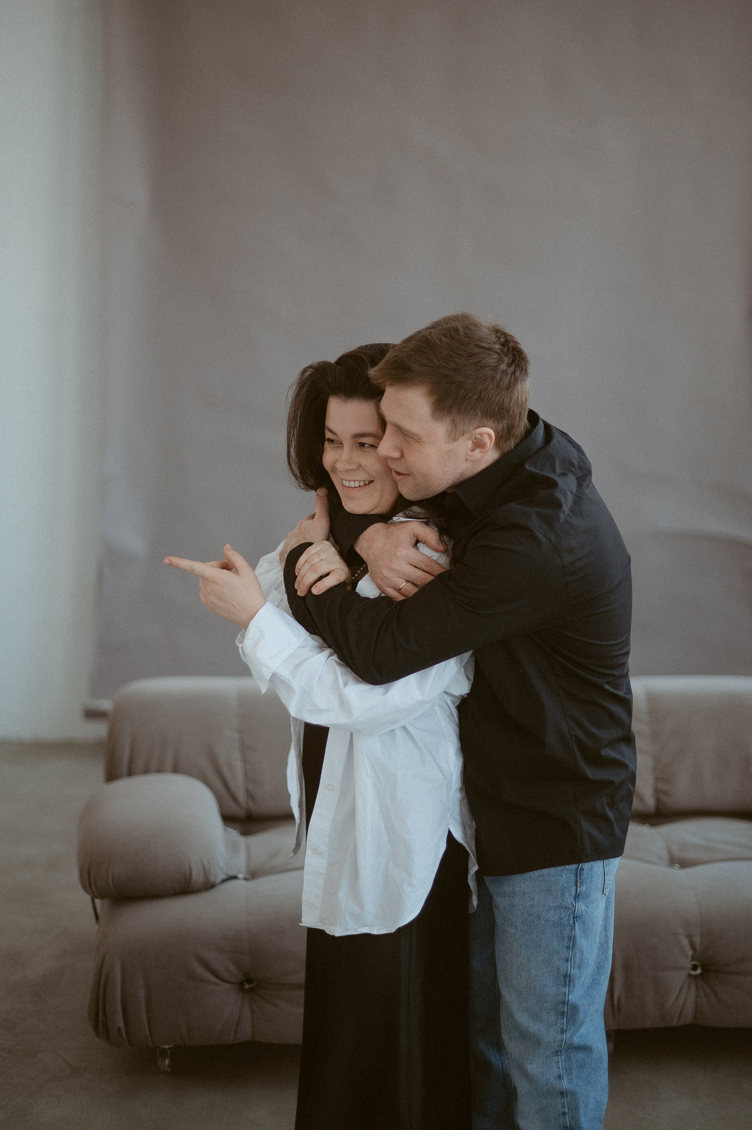 Семейная фотосессия в студии. Свадебный фотограф в Ярославле Денис Медоваров