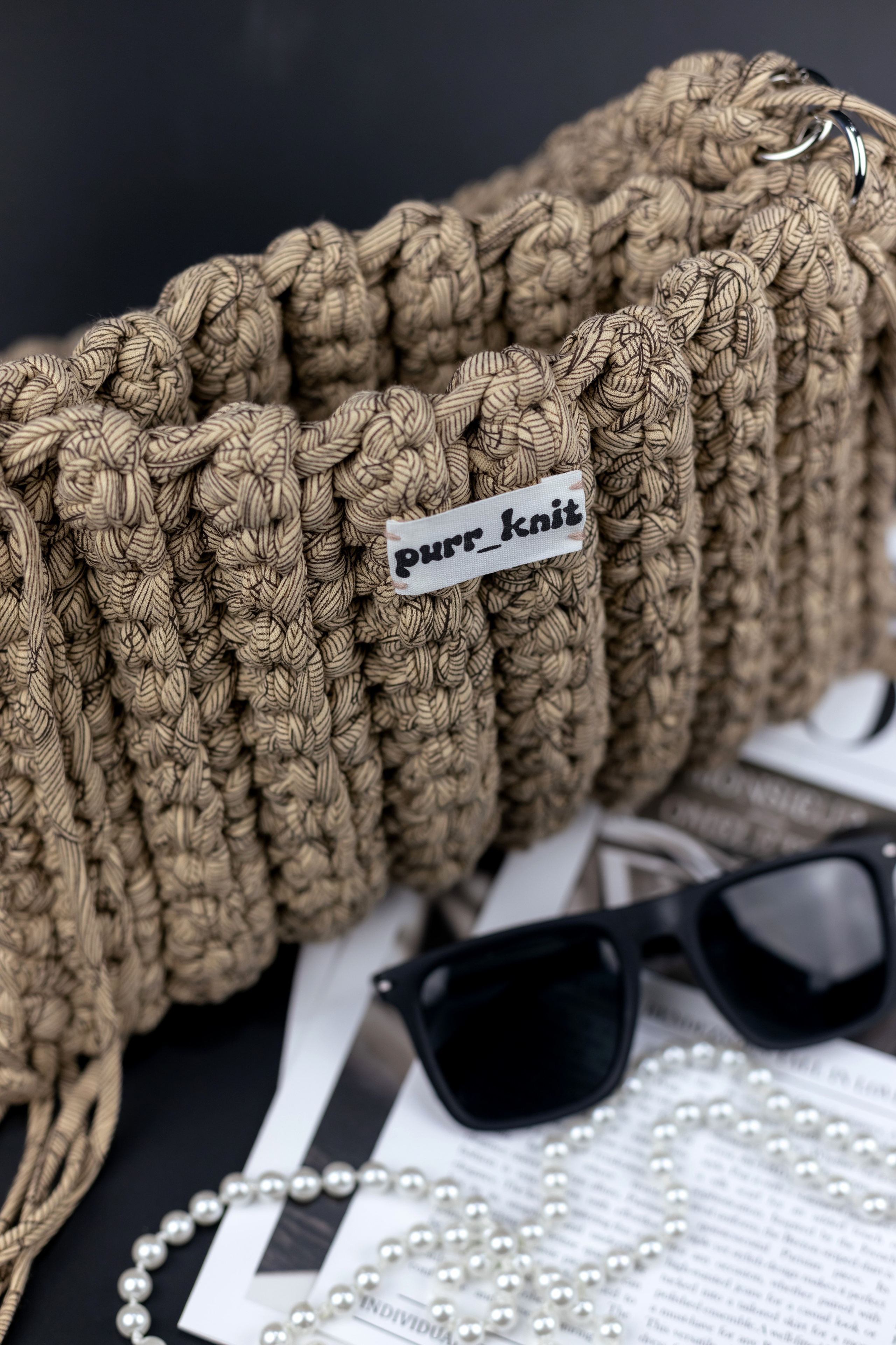 Бренд сумок Purr knit. Фотограф Полина Закирова