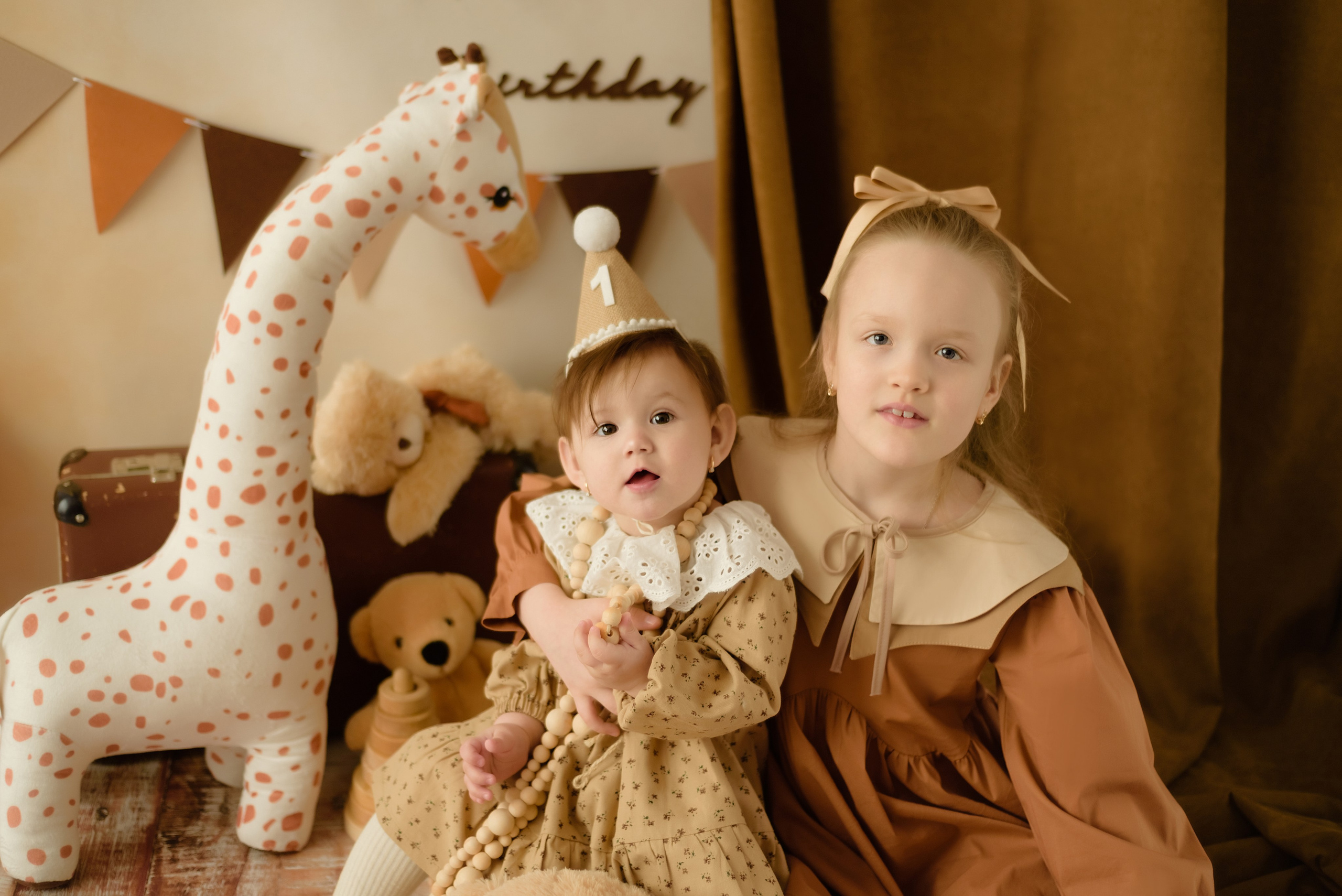 «Мишки» Каролина 1 годик. Детский Фотограф |Фотограф на годик в Брянске Ирина Романова