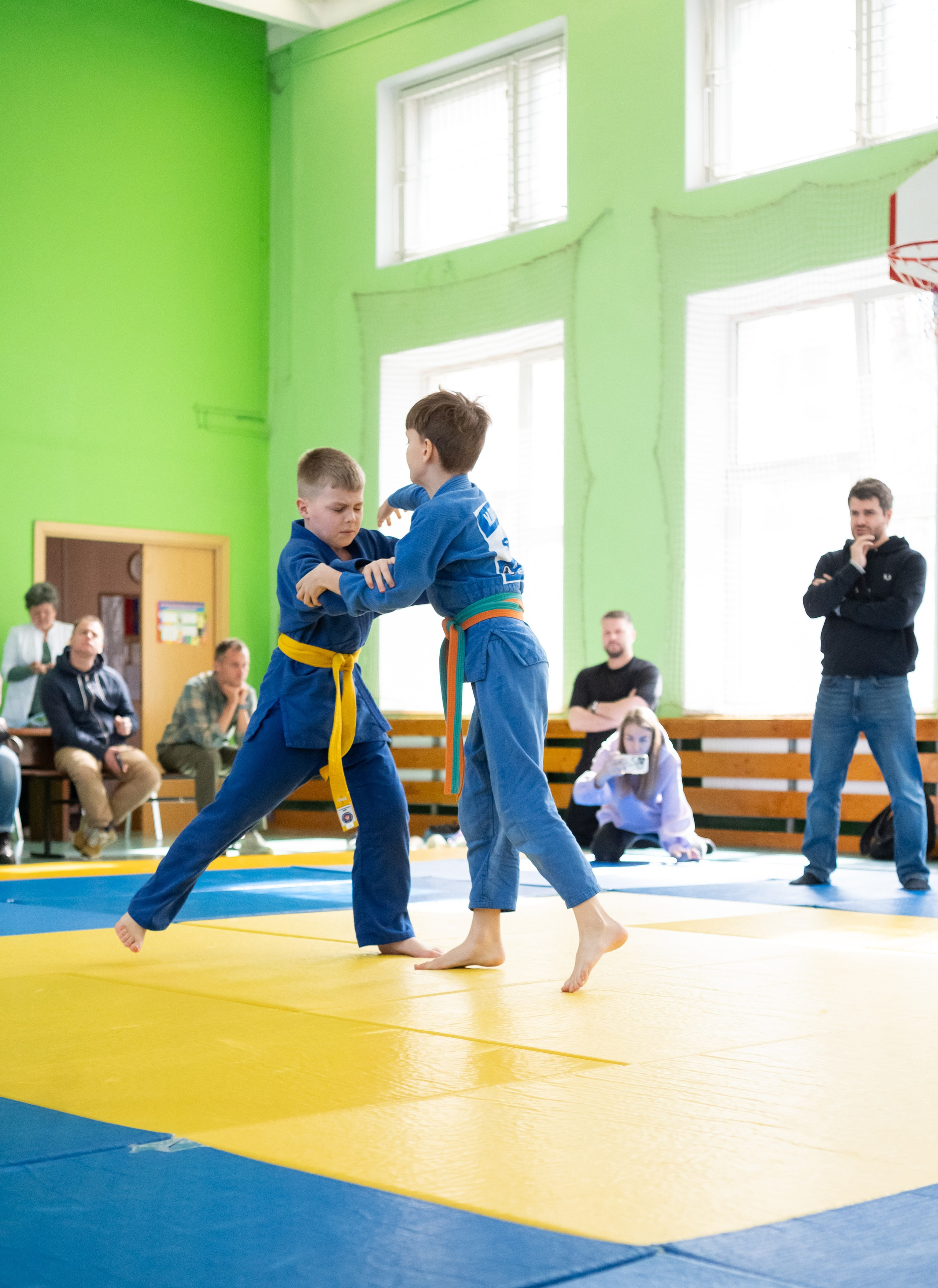 Спортивные соревнования по Дзюдо. Детский и семейный фотограф г. Москва Оксана Катаджи