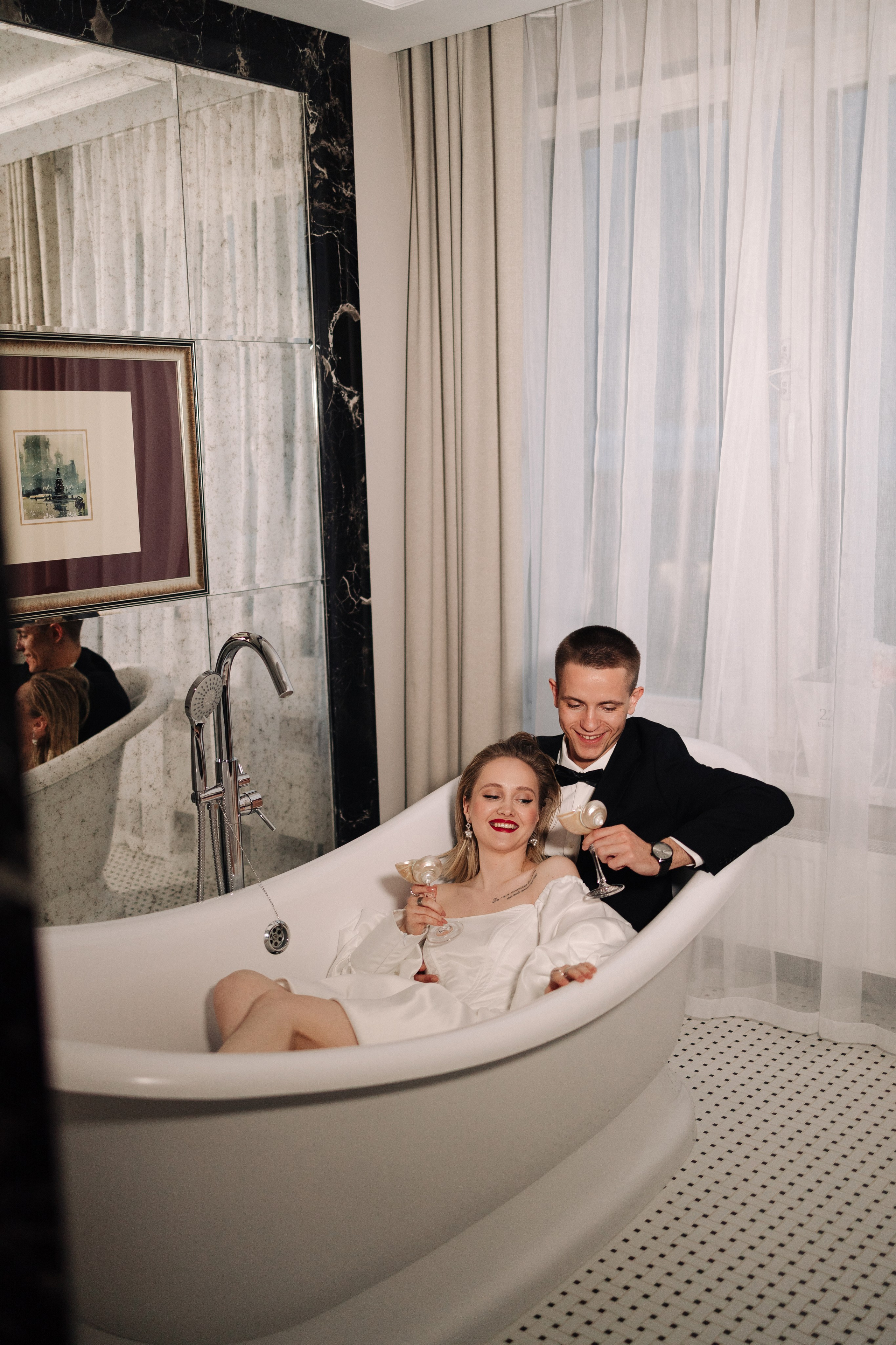 Марина и Никита. Свадебный и прогулочный фотограф в Санкт-Петербурге Дарья Корель