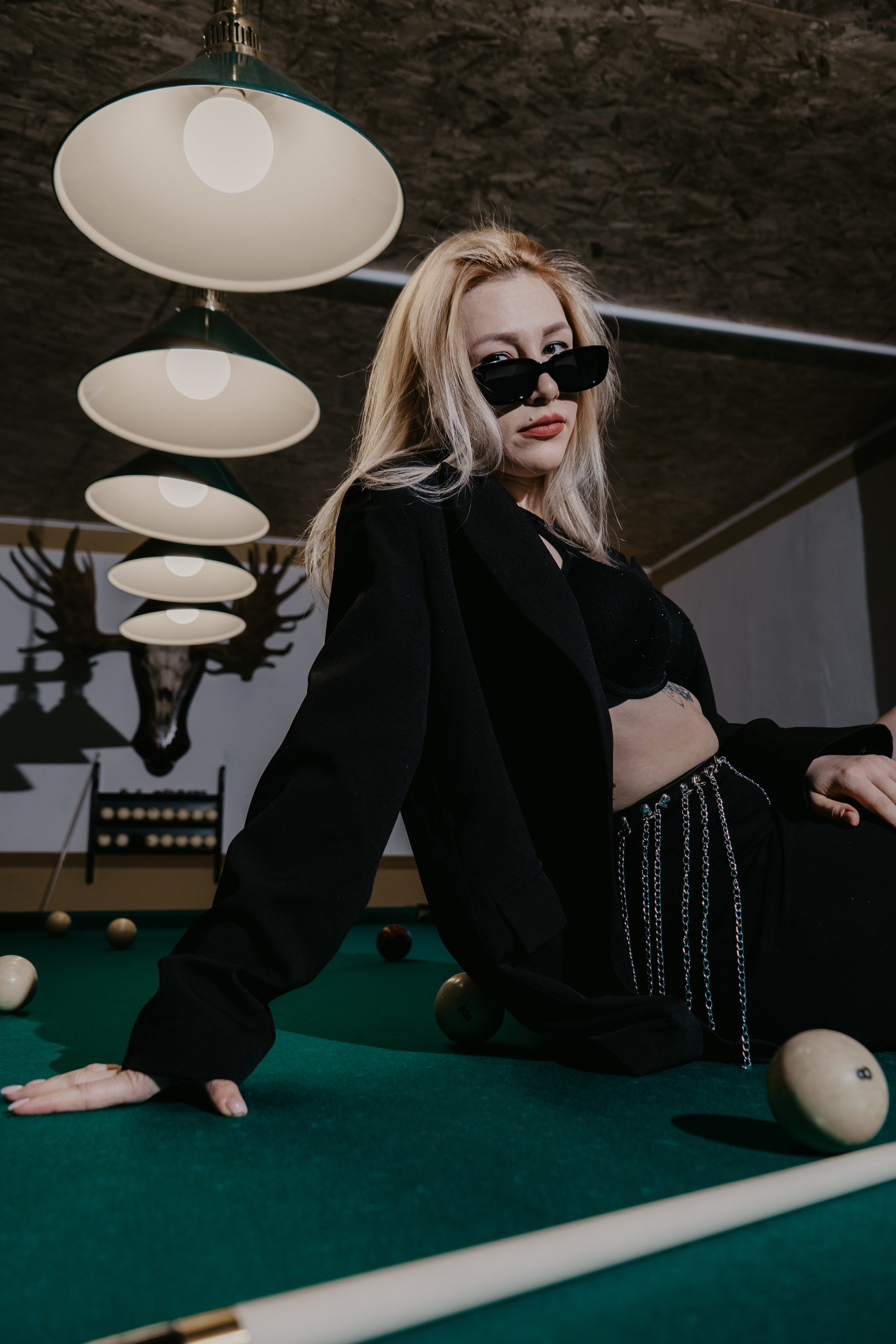 Съемка в биллиарде. Анастасия Попова — Fashion photographer