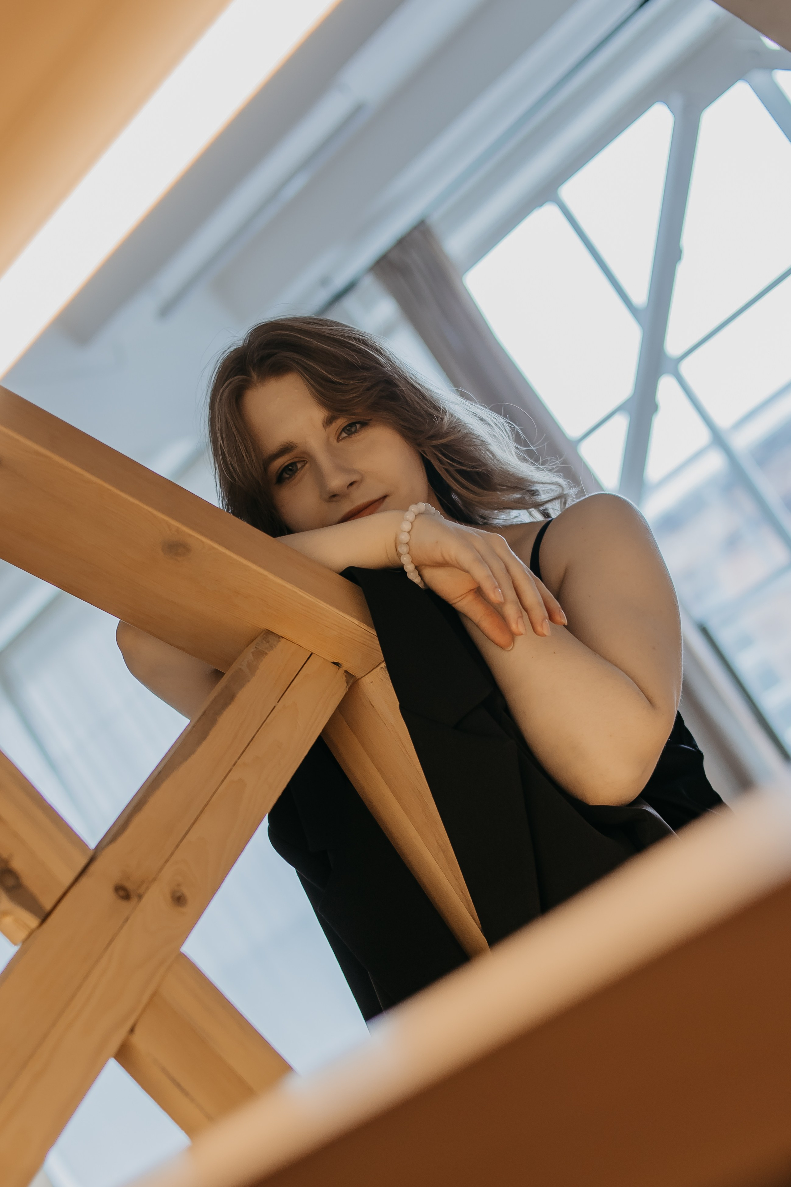 Ангелина. Тюльпаны. Фотограф Регина Крикунова г. Красноярск